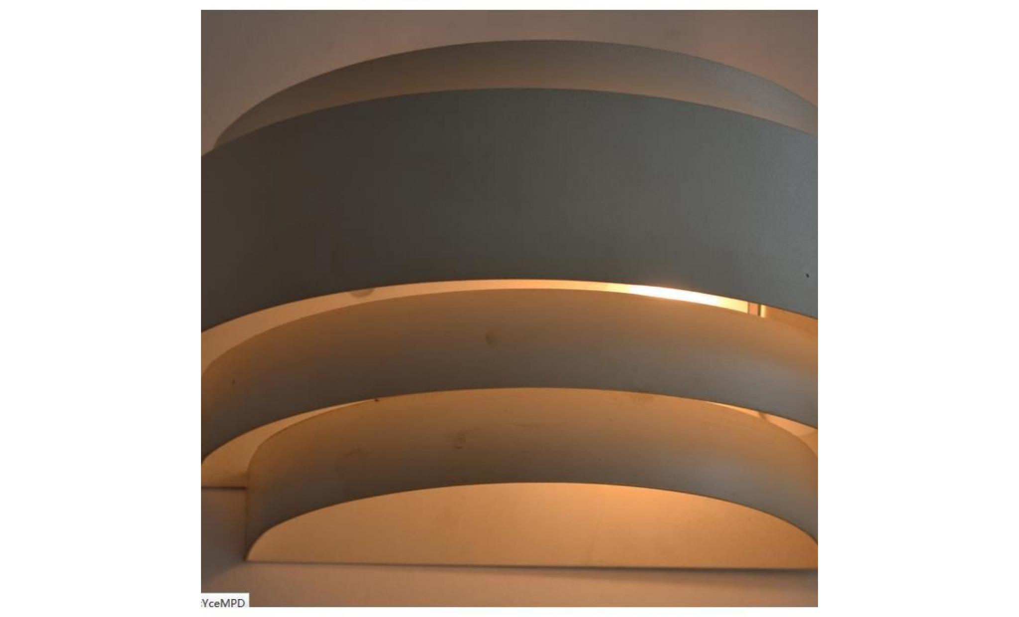 1 pcs courbe applique murale lampe de chevet chambre intérieur led mur lumière led hôtel chambre mur lampe(sans ampoules) blanc pas cher
