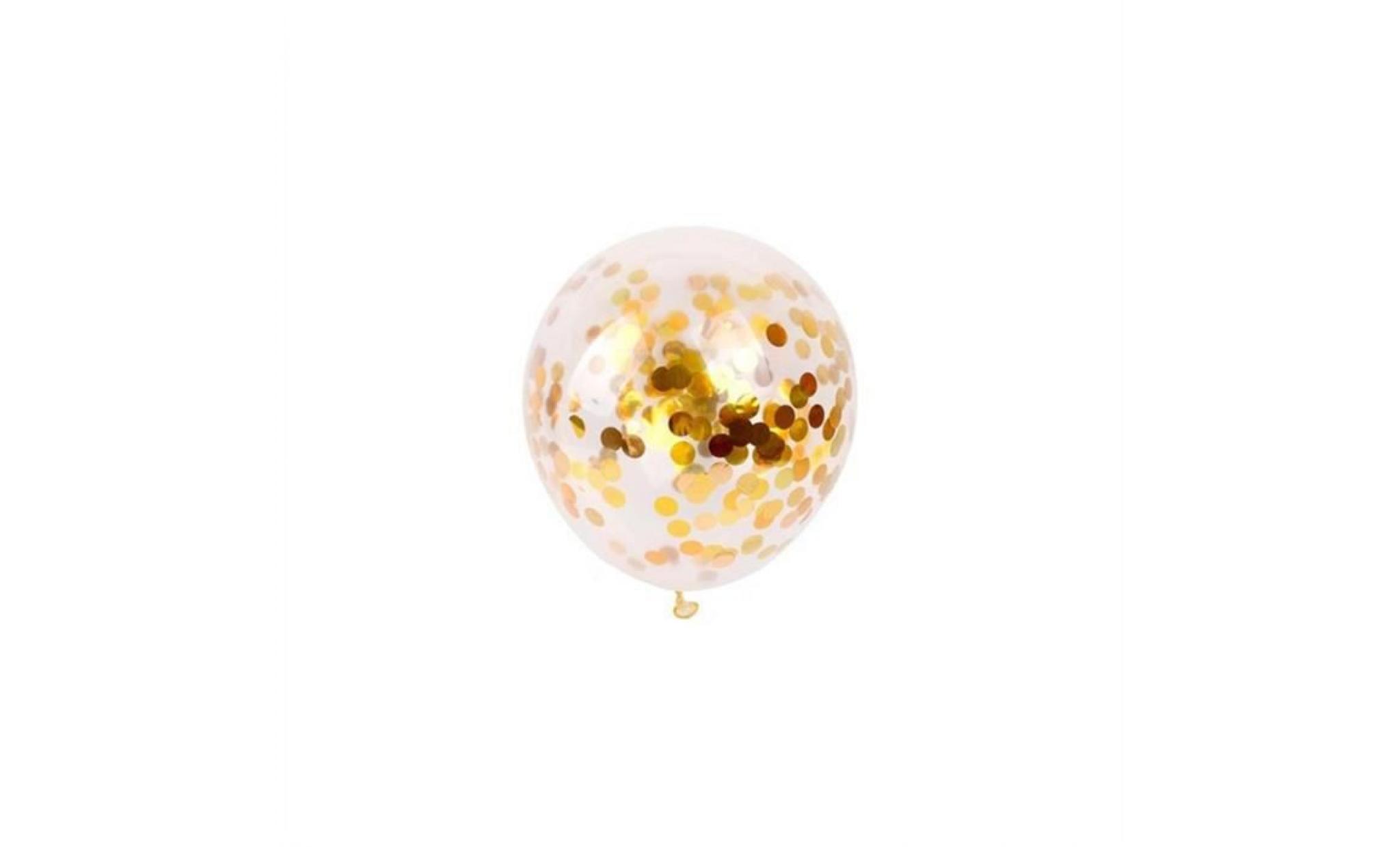 10 pcs 12 pouces paillettes d'or confettis ballons colorés ballons de fête de latex pour thanksgiving fêtes de mariage de noël pas cher