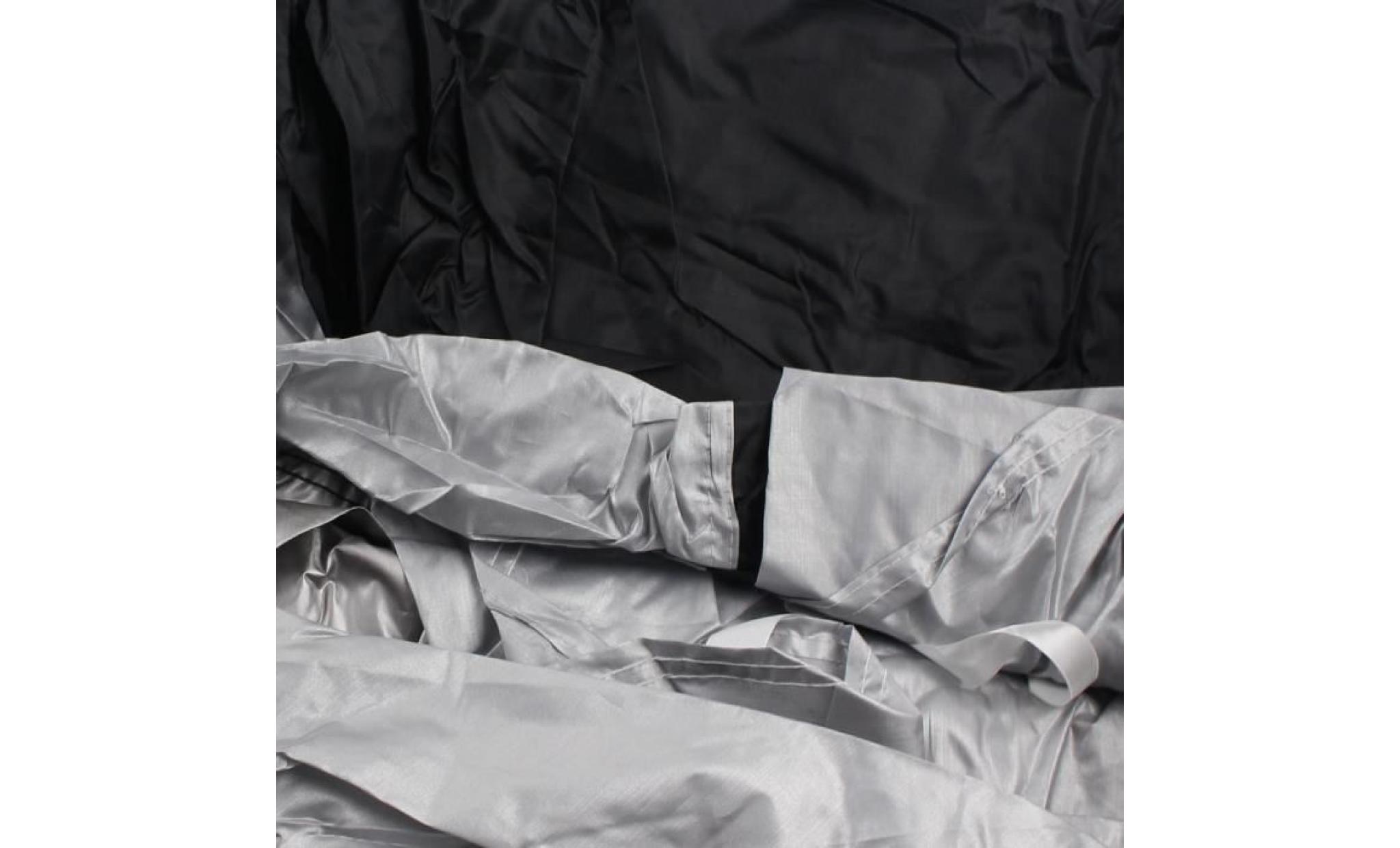 100*60*150cm xs housse bâche couverture bbq barbecue extérieur protecteur de four etanche impeméable noir pas cher