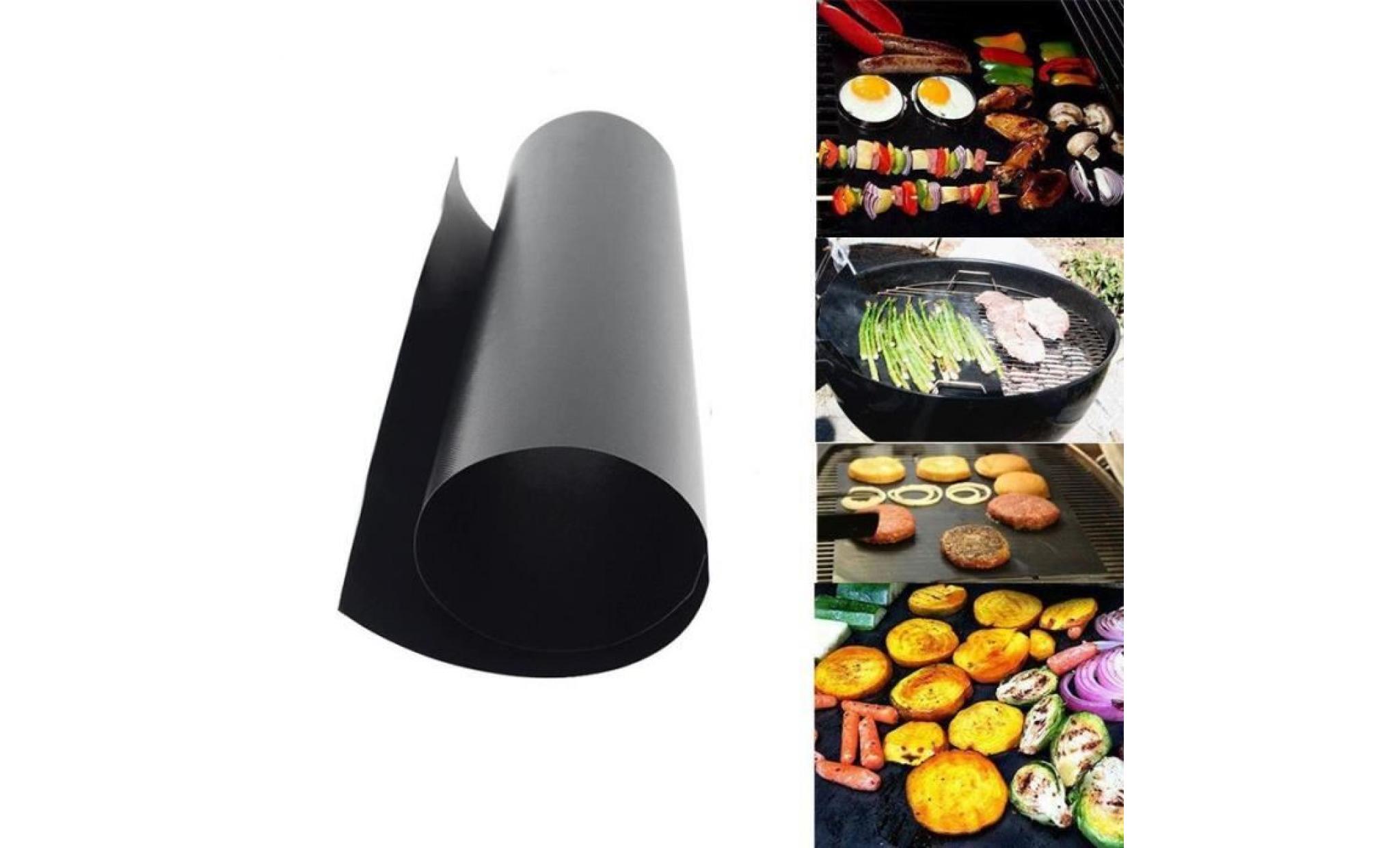 10pcs / set anti adhésif barbecue grill grill barbecue baking liners reutilisable teflon cooking sheets cooking tool pas cher