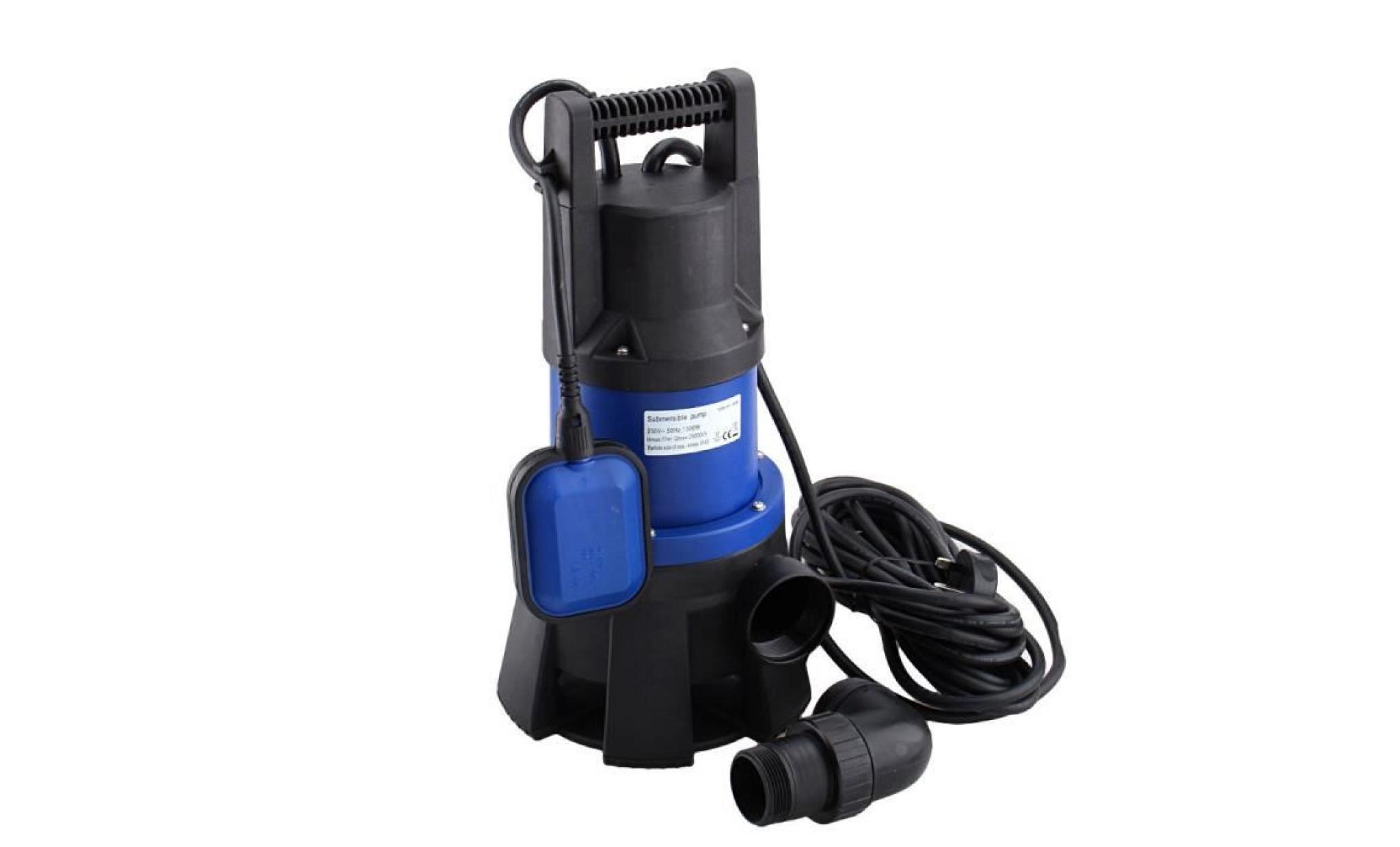 1300w électrique pompe d'épuisement  purifier eau outil jardin fontaine 25000l/h avec 10m câble uk plug   xy fr