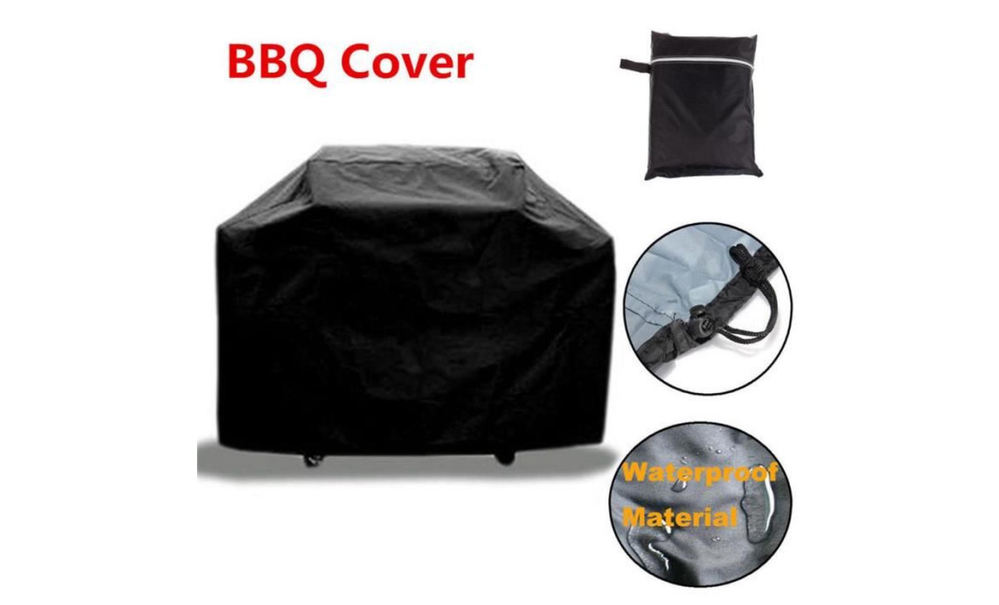 145x61x117cm imperméable barbecue grill couverture jardin patio rain anti antipoussière barbecue protecter shield