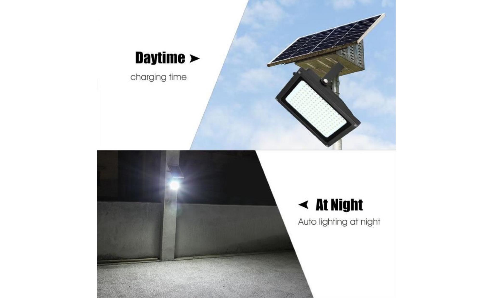 150 led lumière solaire avec light contrôle detecteur de mouvement extérieure jardin escaliers lampe de sécurité pas cher