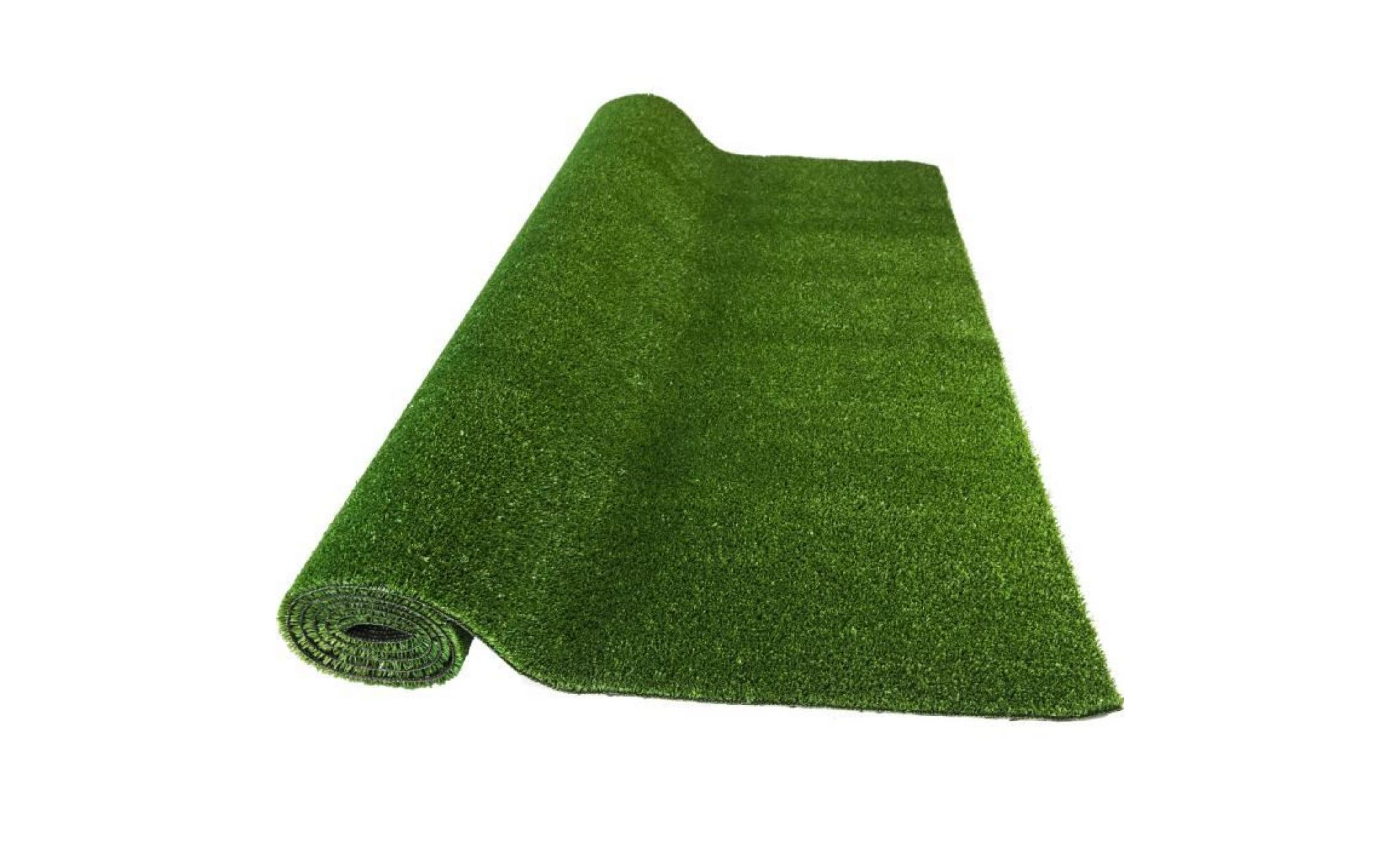 150 x 200 cm tapis de gazon synthetique. coloris vert disponible en plusieurs dimensions.