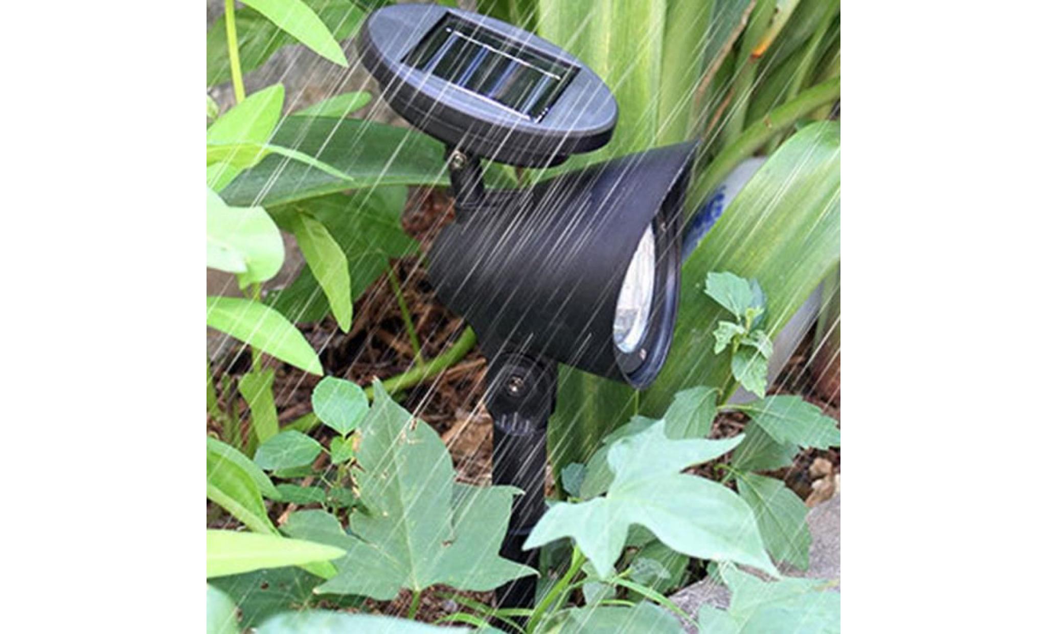 1pc pratique lampe de jardin étanche avec 3 leds énergie solaire pas cher
