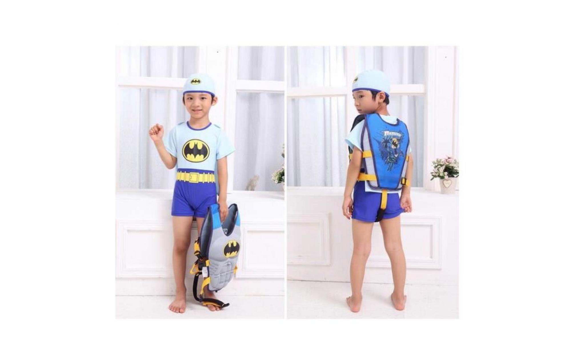 2 8 ans d'âge batman enfant swim vest bébé swim entraîneur float maillot gonflable swim accessoires pas cher