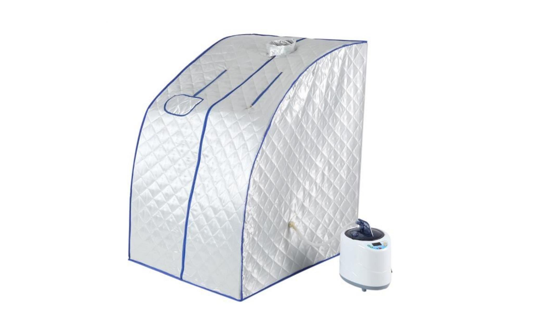 220v machine portative de pot de tente de maison de station thermale de sauna de vapeur amincissant la thérapie  chu pas cher