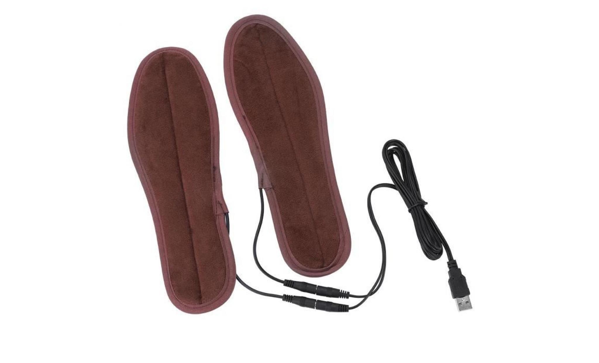 23cm usb semelles chauffantes Électriques contrôle température pour réchauffeur de pieds confortable