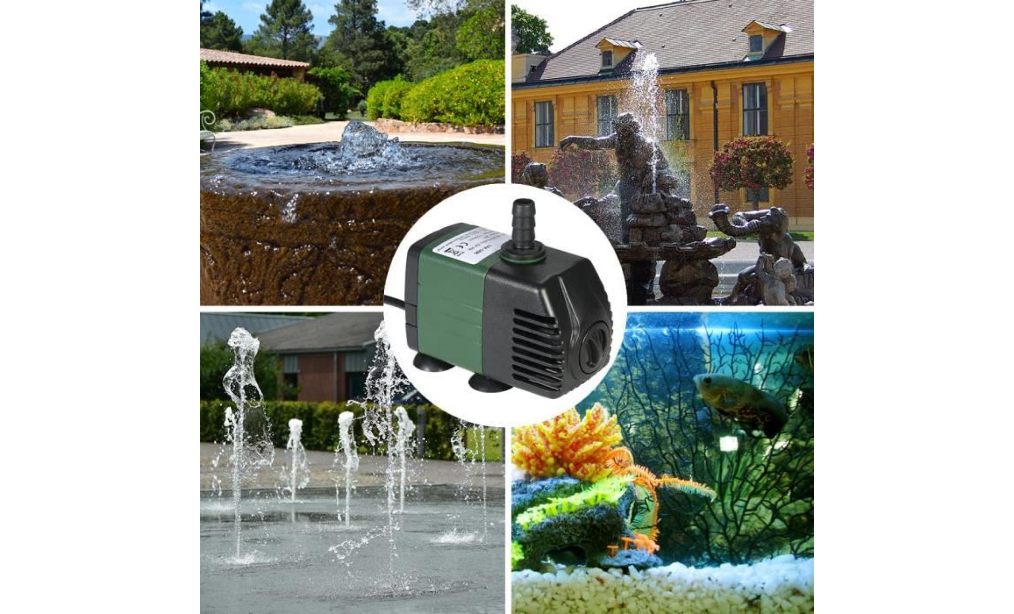 25w pompe à eau submersible pour les fontaines de jardin aquarium poisson buses  de pulvérisation maison ac220 240v pas cher