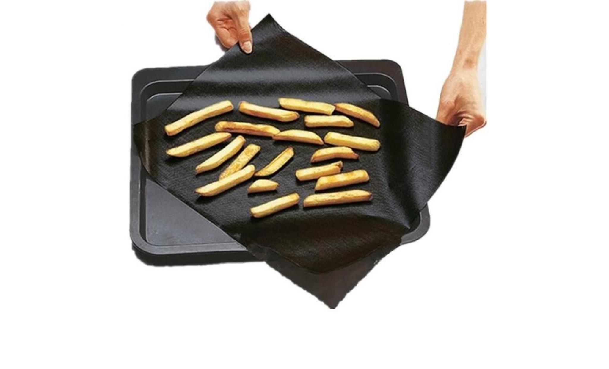 2pcs   plaque de cuisson au silicone plaque de cuisson au barbecue noir plaque antiadhésive réutilisable pas cher