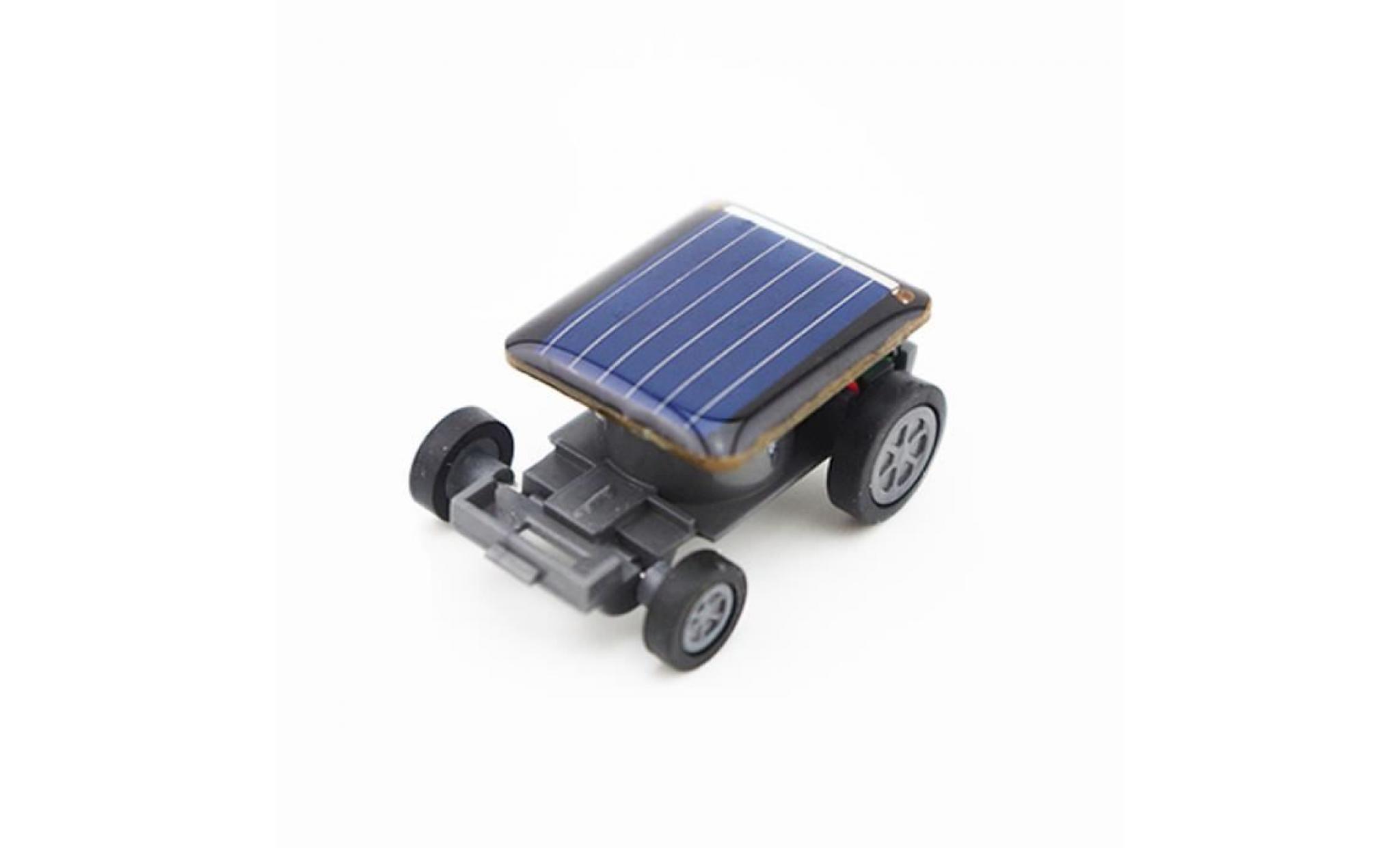 2pcs plus petit énergie solaire mini toy car racer éducation solaire jouet à $vg1394 pas cher