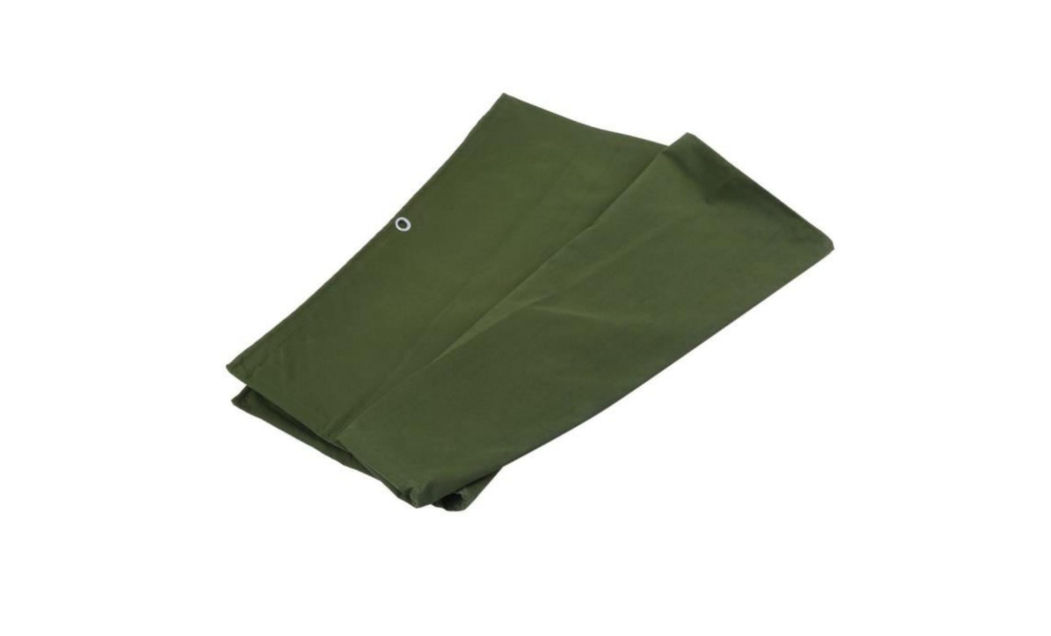 3x4m bâche couverture de feuille de sol verte de pe pour camping pêche pas cher