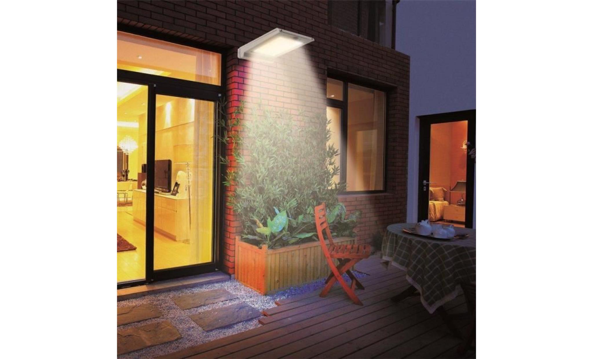 46 LEDs lampe extérieur pour jardin etanche énergie salaire haute qualité  pas cher