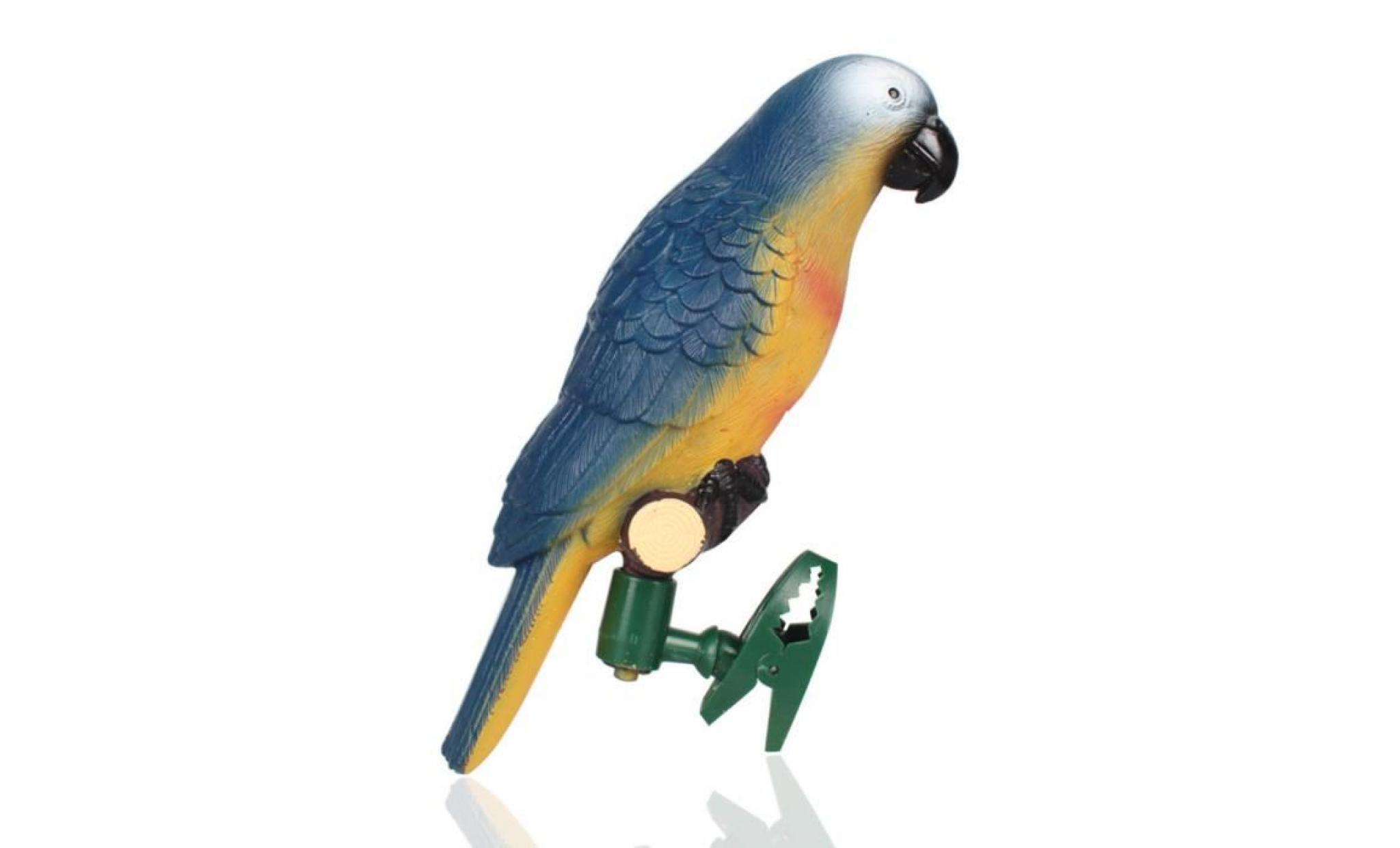4x veilleuse à del solaire bird parrot light bird #si 53 pas cher