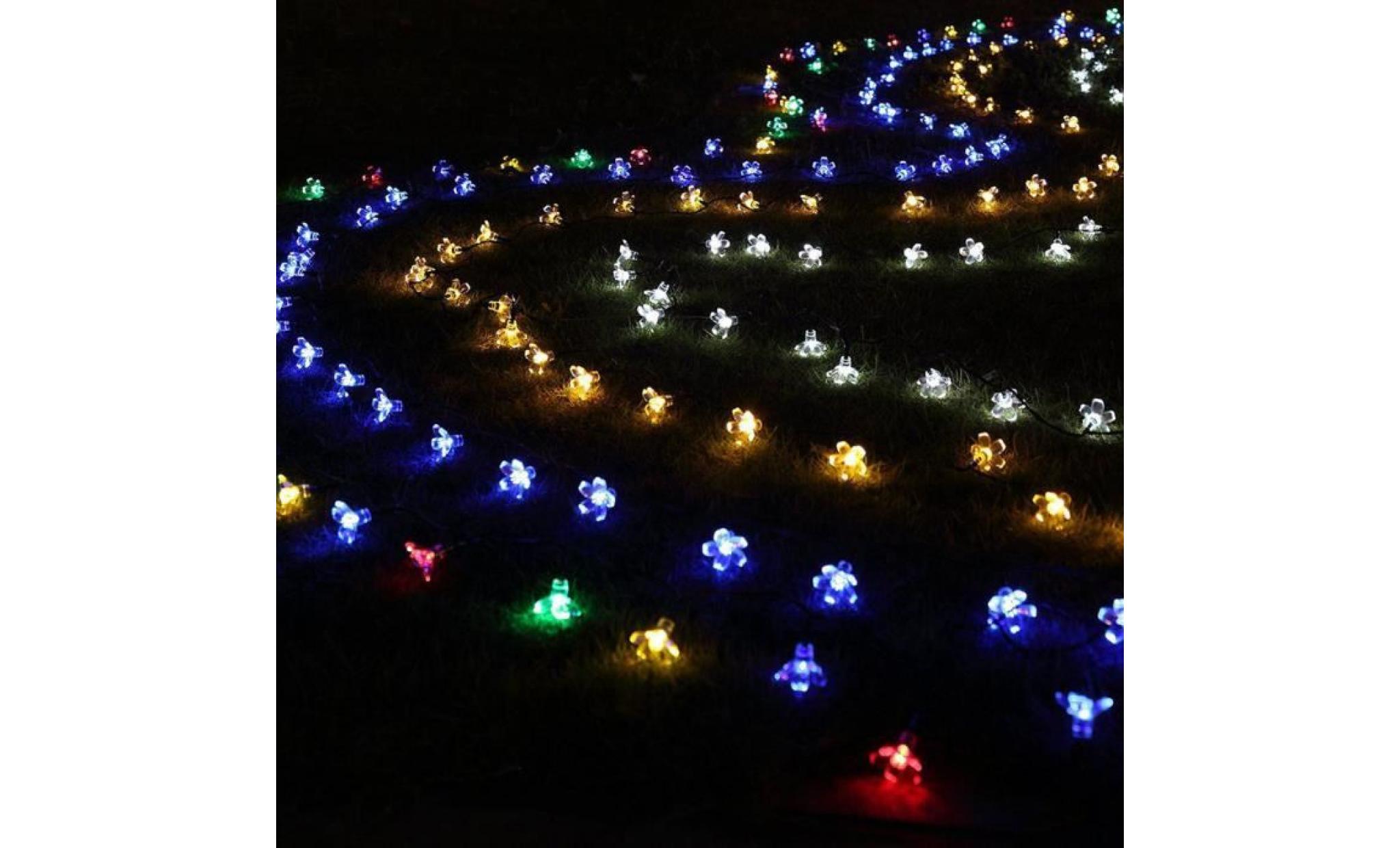 50 led fée chaîne solaire led light ampoule pour soirée de mariage de noël décor de jardin mr li8697