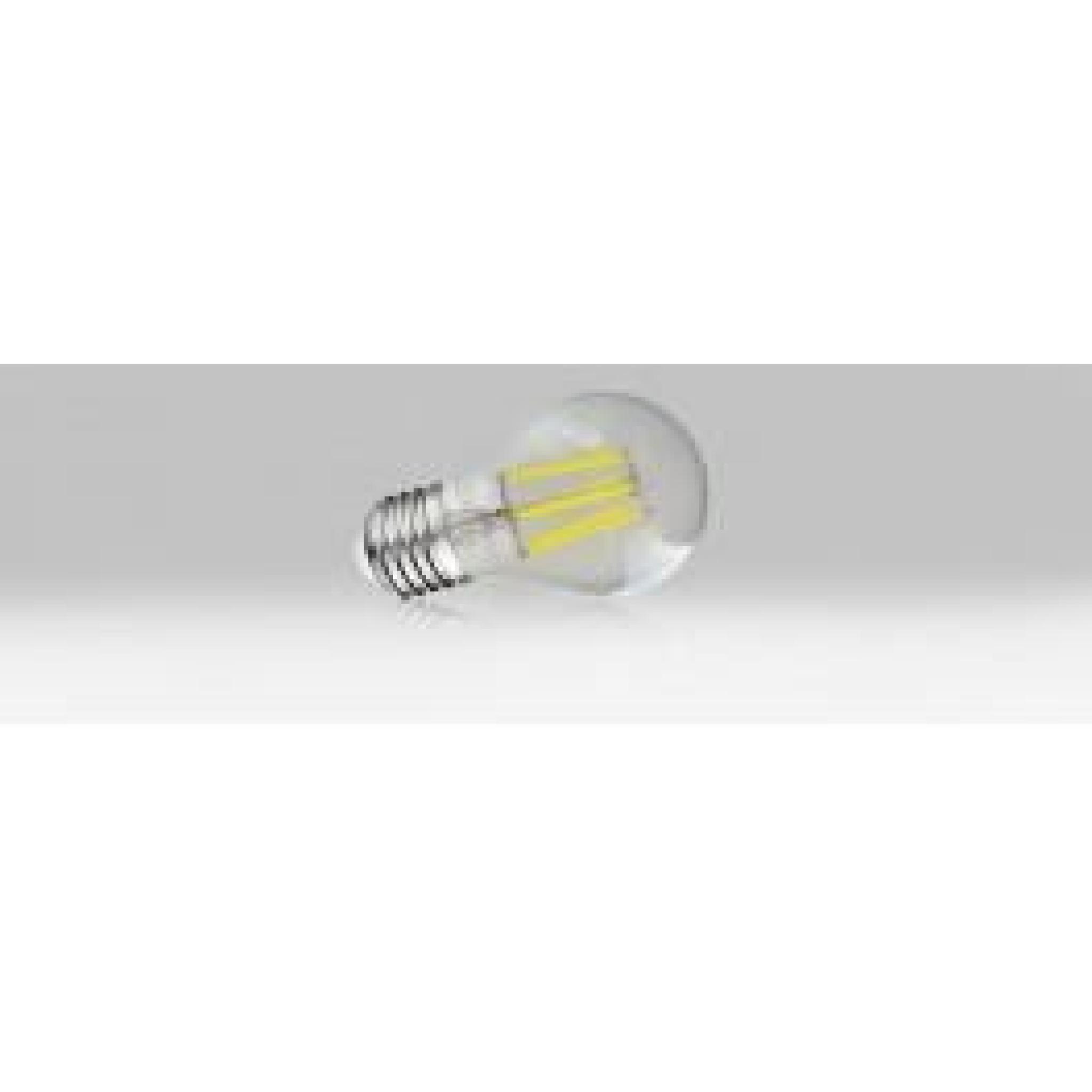 Ampoule LED COB Bulb E27 - Transparent Claire - Filament 6W 4000°K Boite