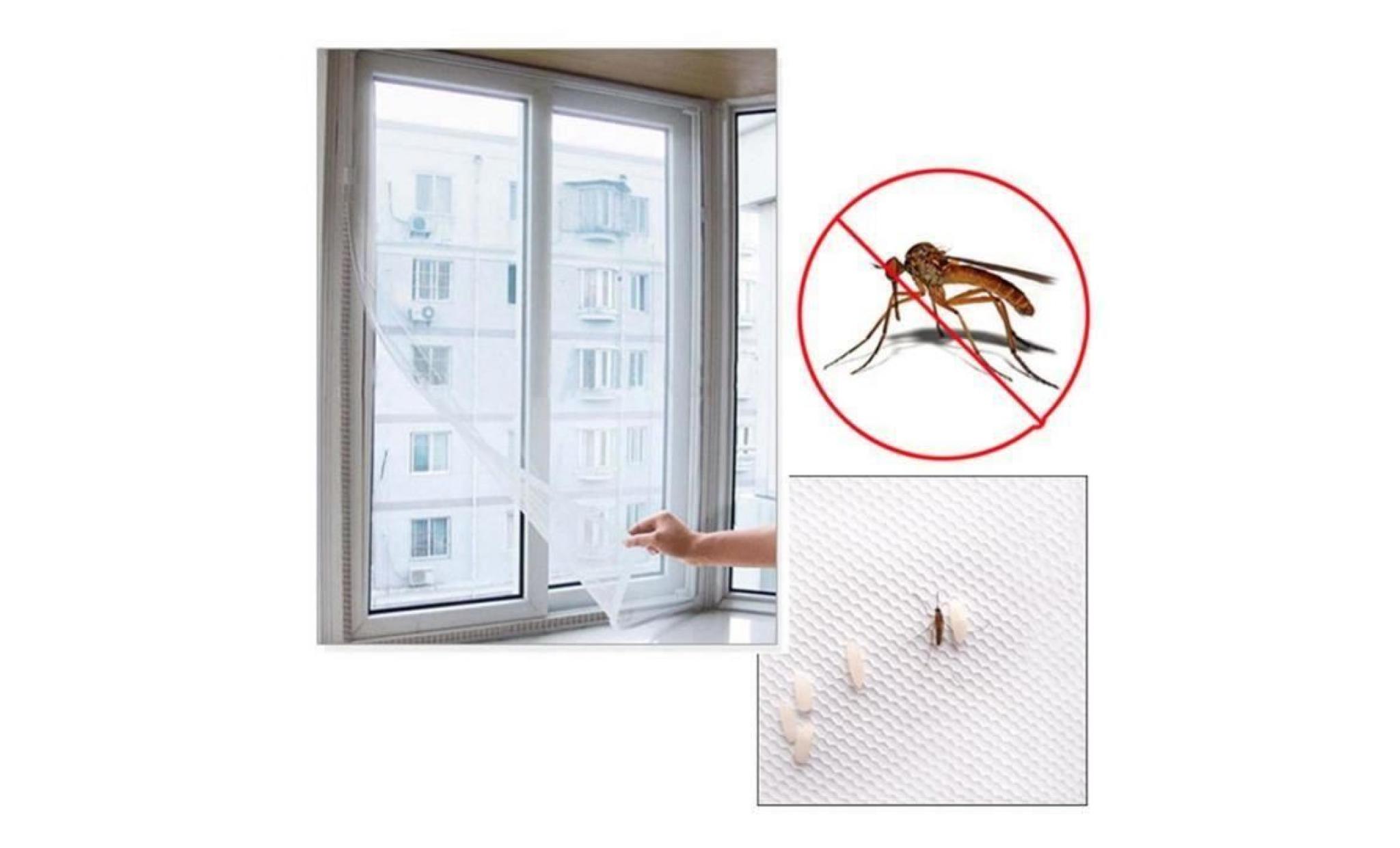 anti moustique net pour fenêtre net mesh Écran moustiquaire rideau protecteur insectes