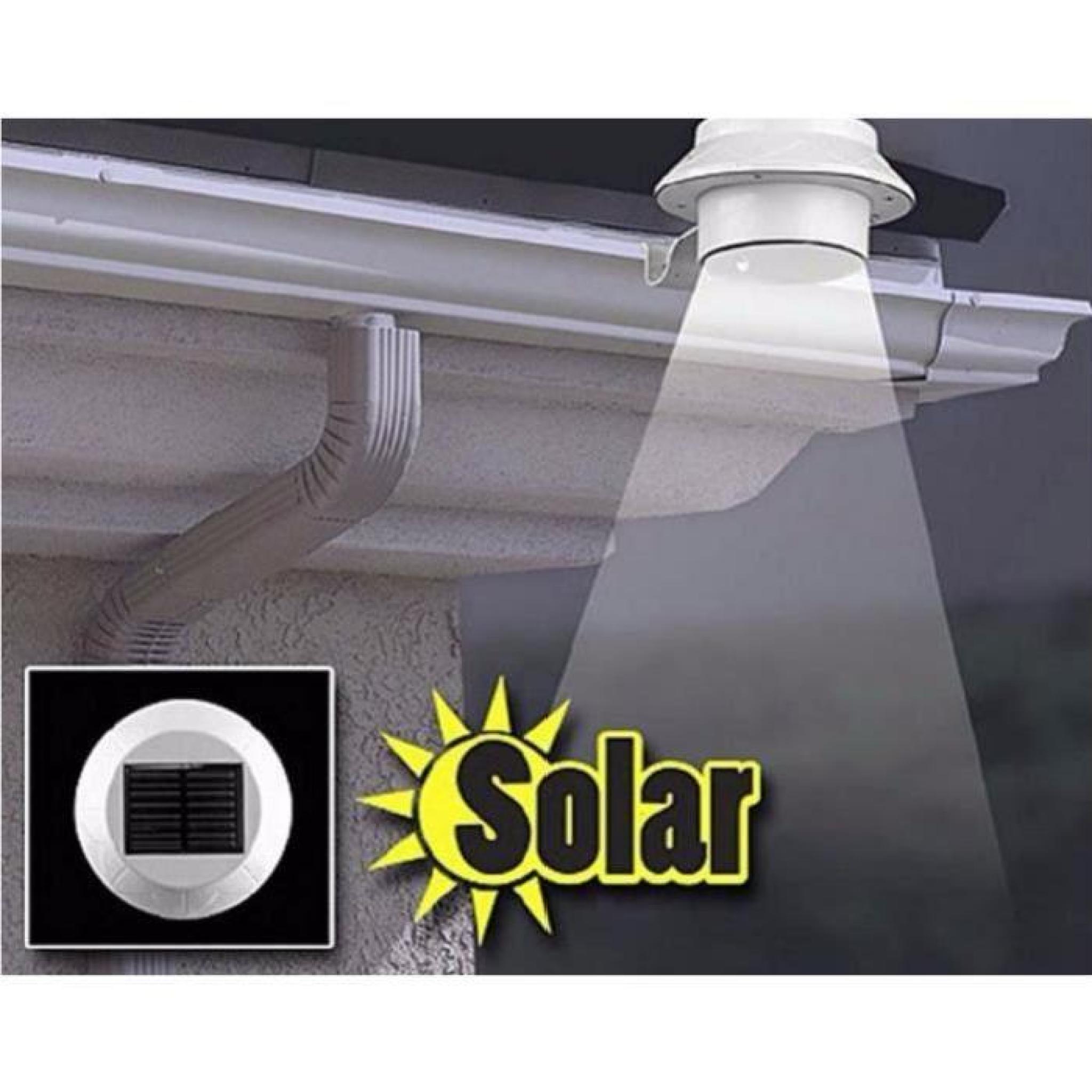 Applique exterieur - Lampe de jardin à energie solaire - Etanche  pas cher