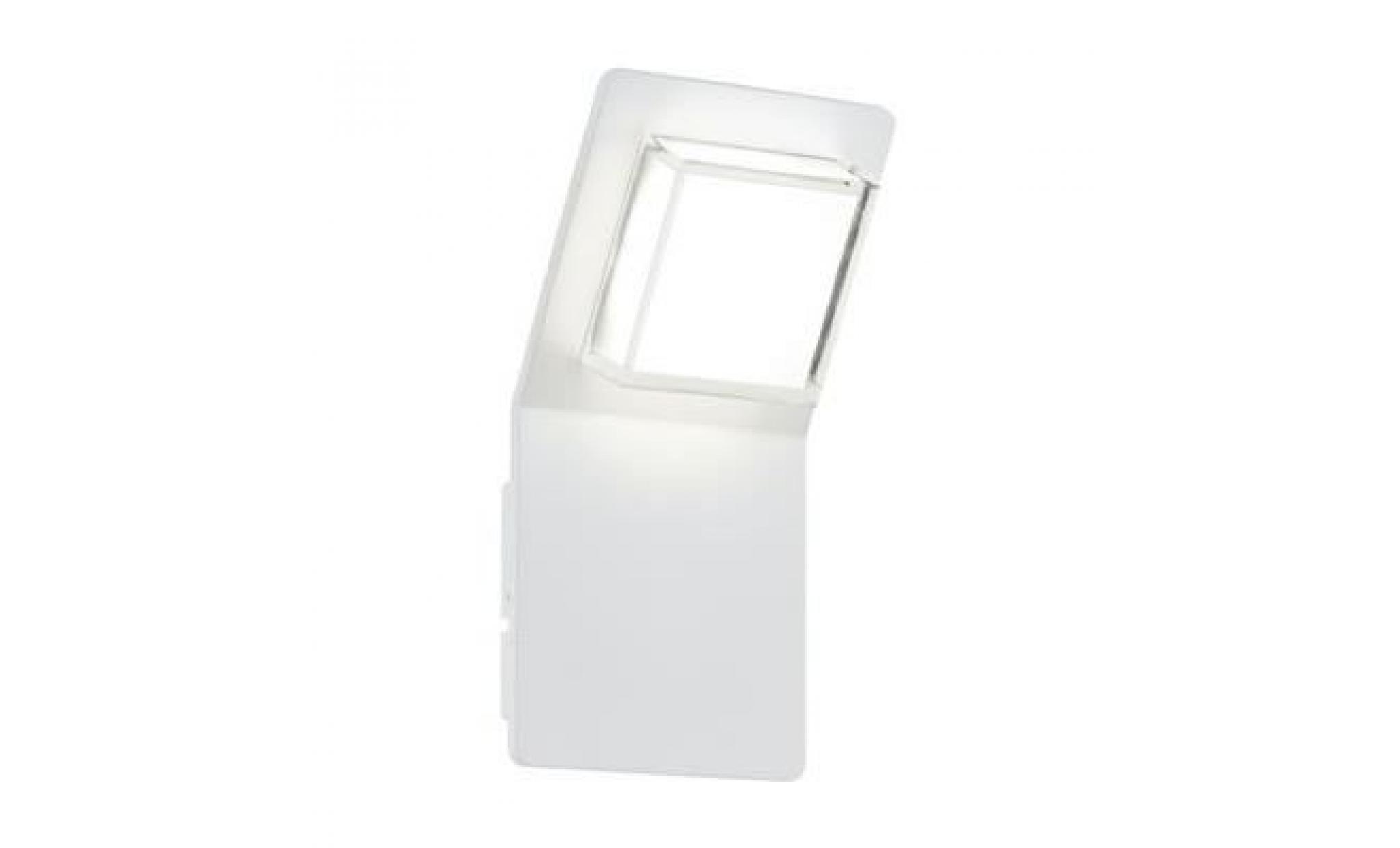 pias   applique d'extérieur led lumière plongeante blanc h21cm pas cher