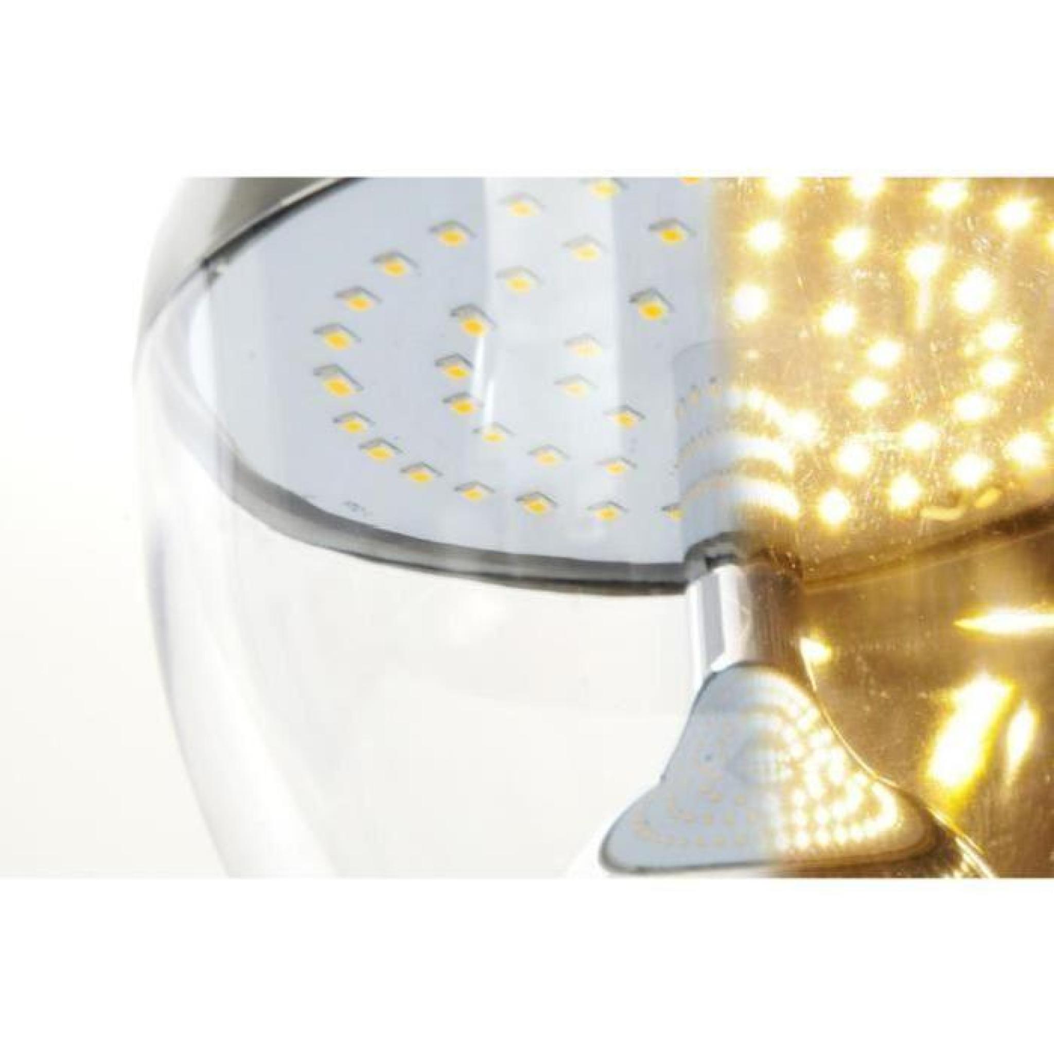 Applique extérieure DEL 11 watts luminaire mural lampe détecteur de mouvement inox senseur pas cher