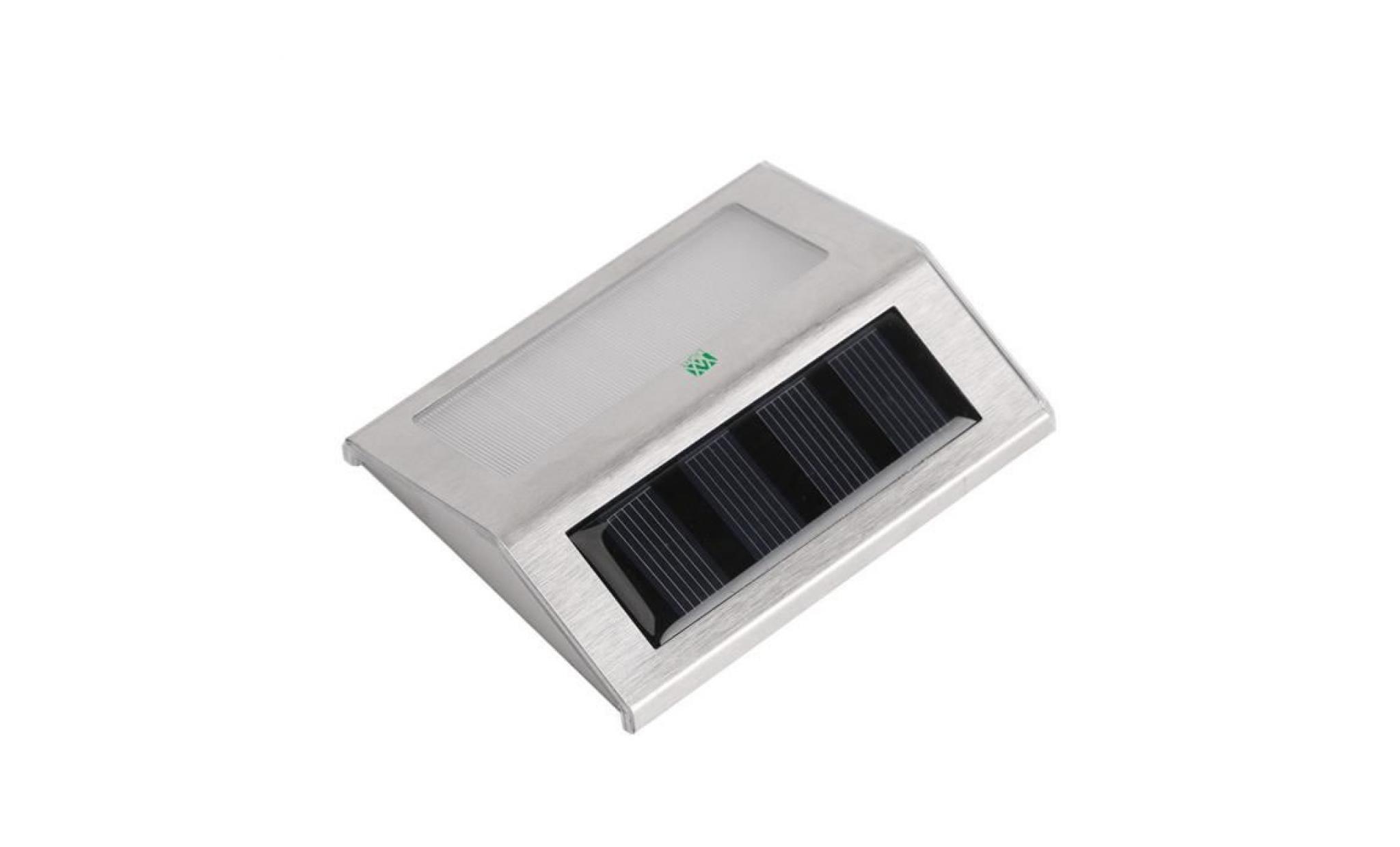 applique exterieure led solaire alimenté par la lumière de l'énergie,imperméable à l'eau chemin d'accès rue escalier murale pas cher