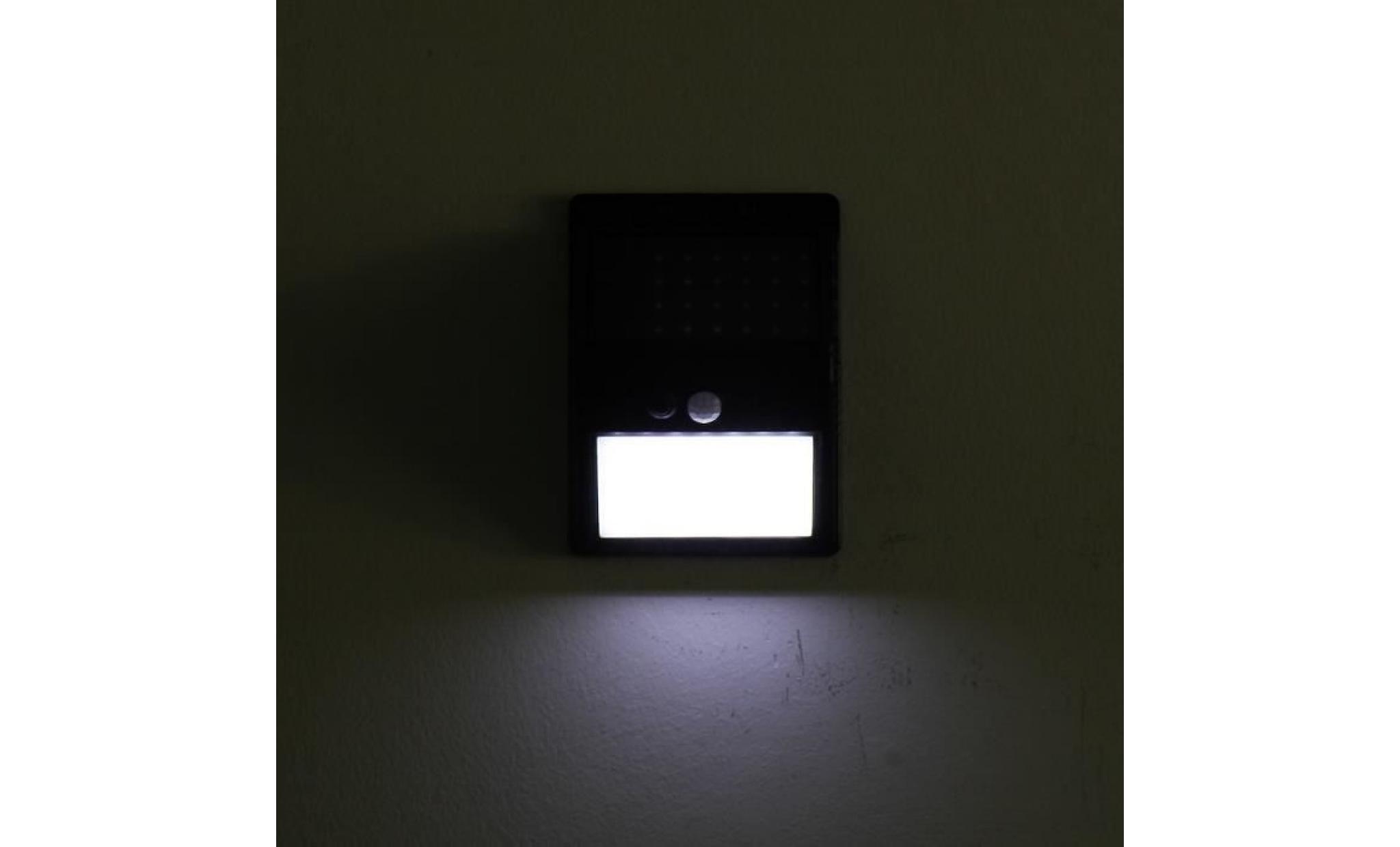 applique extérieure solaire 28led pir détecteur de mouvement ip65 Étanche lampe de sécurité Éclairage intérieur extérieur jardin pas cher