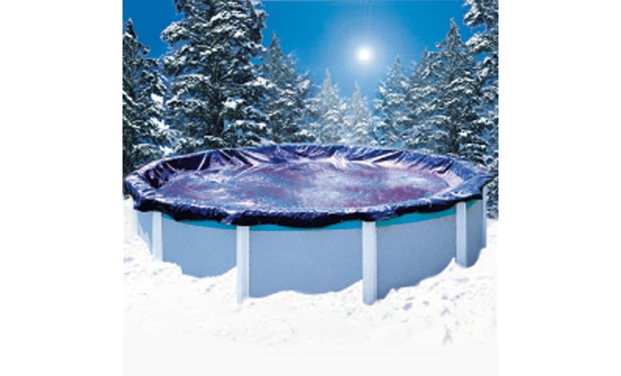 Couverture d'hiver super guard pour piscine hors sol - 4,57 x 8,22 m