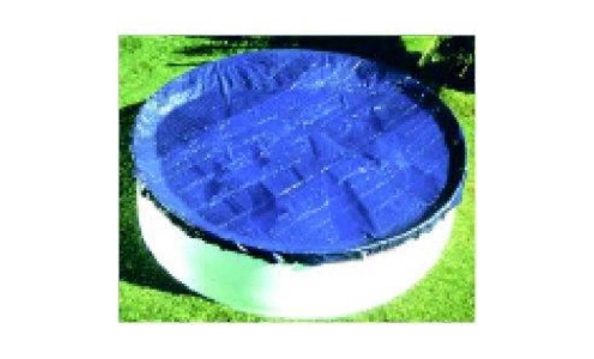 bâche opaque piscine octogonale allongée, dimensions bâche 5.85x3.77m