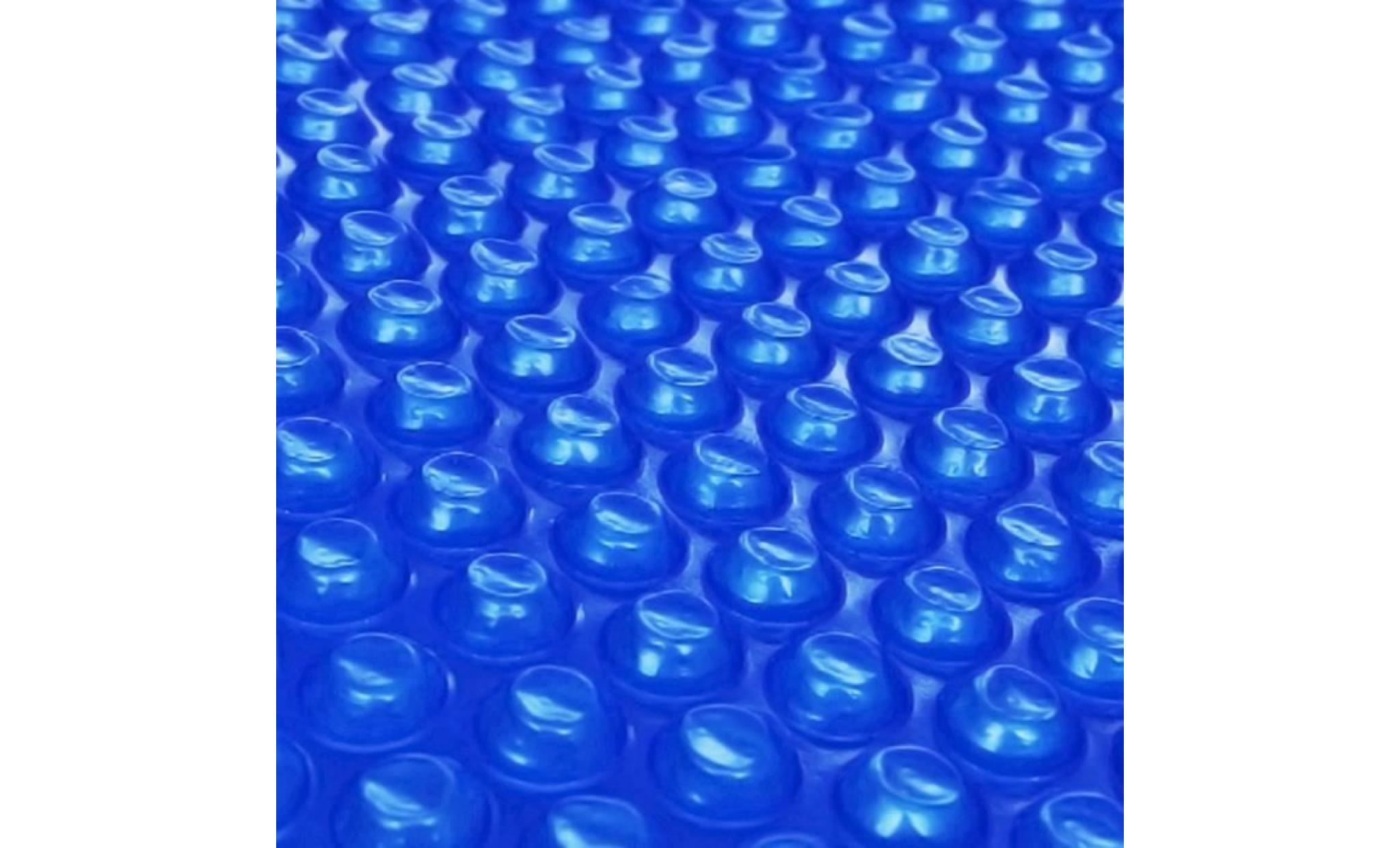 bâche solaire à bulles flottant 250 cm pour piscine 305 cm ronde