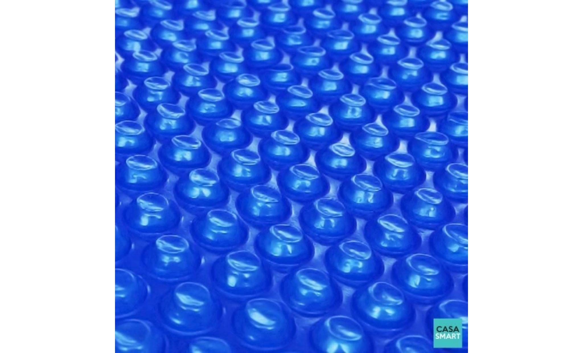 bâche solaire à bulles flottant 300 cm pour piscine 366 cm ronde