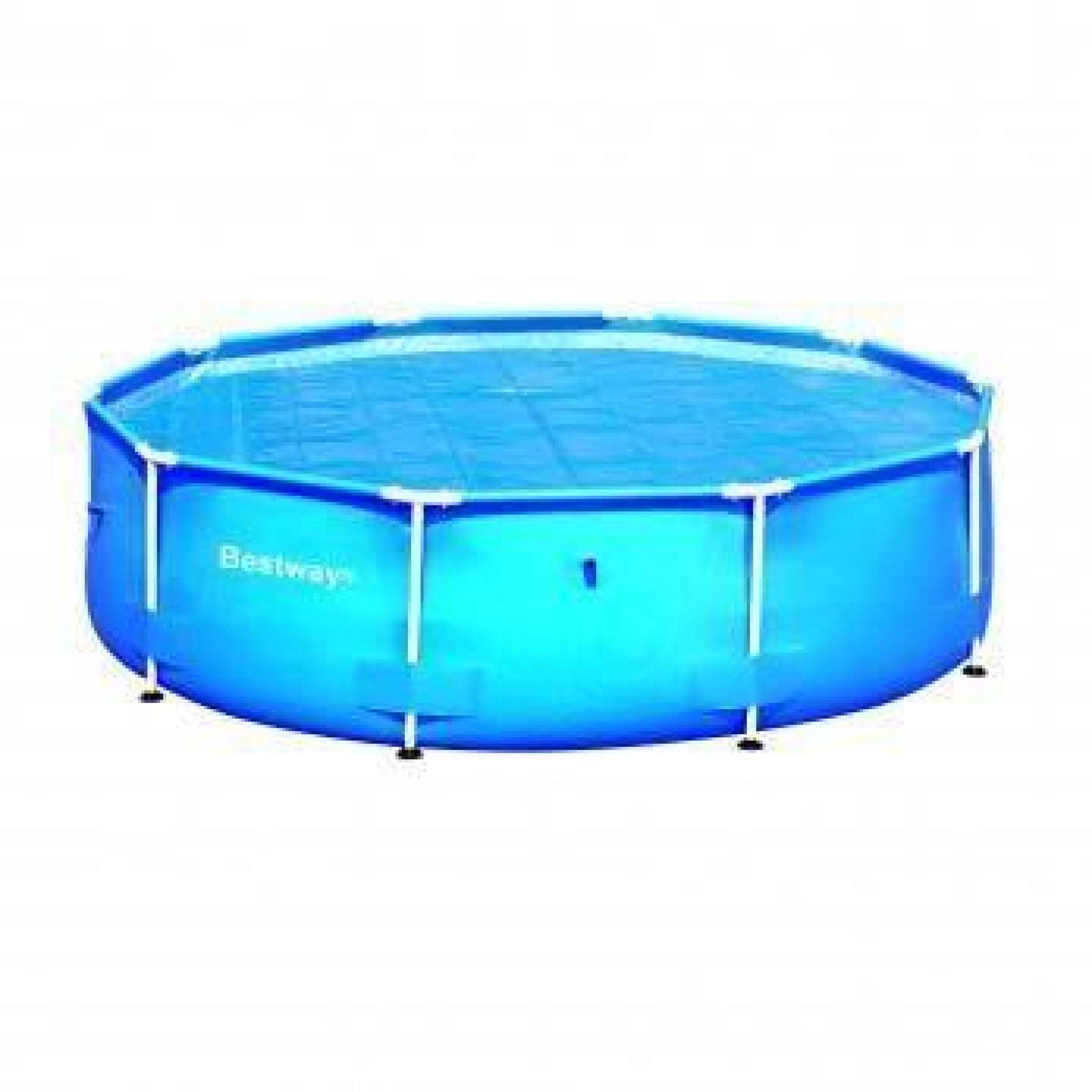 bâche solaire bestway ronde diam 290cm pour piscine 305cm