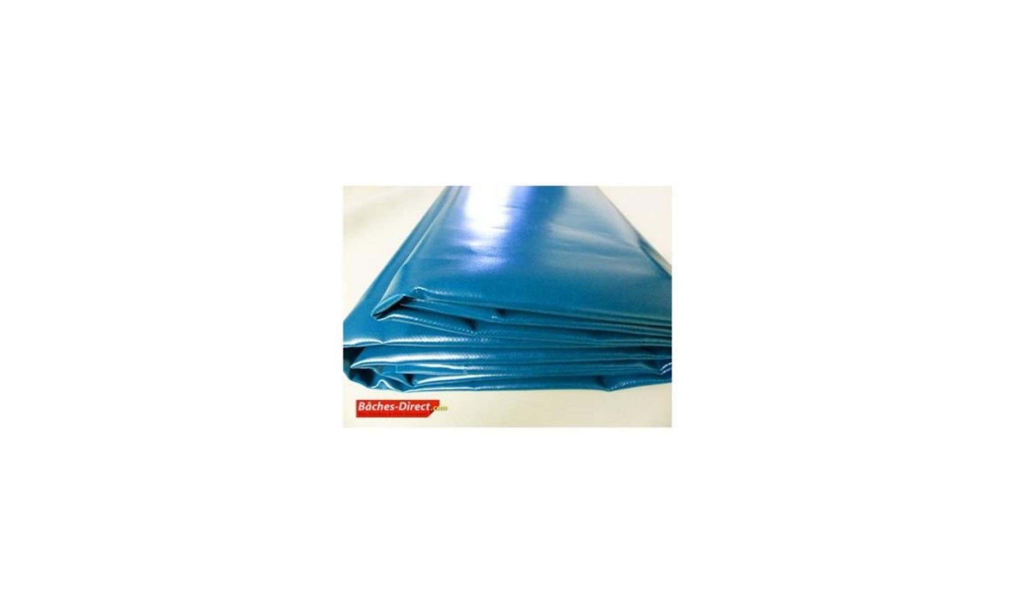 baches direct   bache piscine 680 g/m²   3 x 5 m   bache bleue pour couverture piscine   baches piscine   bache imperméable pas cher