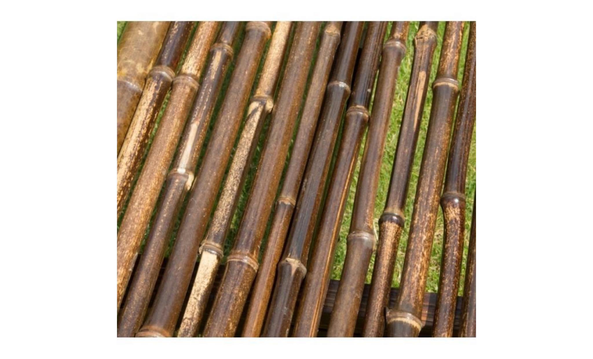banc de jardin pliable en bambou marron 120x44x36 cm mdj06013 pas cher