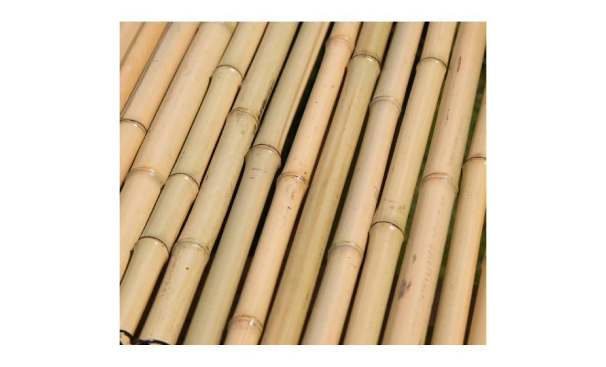 Banc de jardin pliable en bambou naturel 120x44x36 cm MDJ06014 pas cher