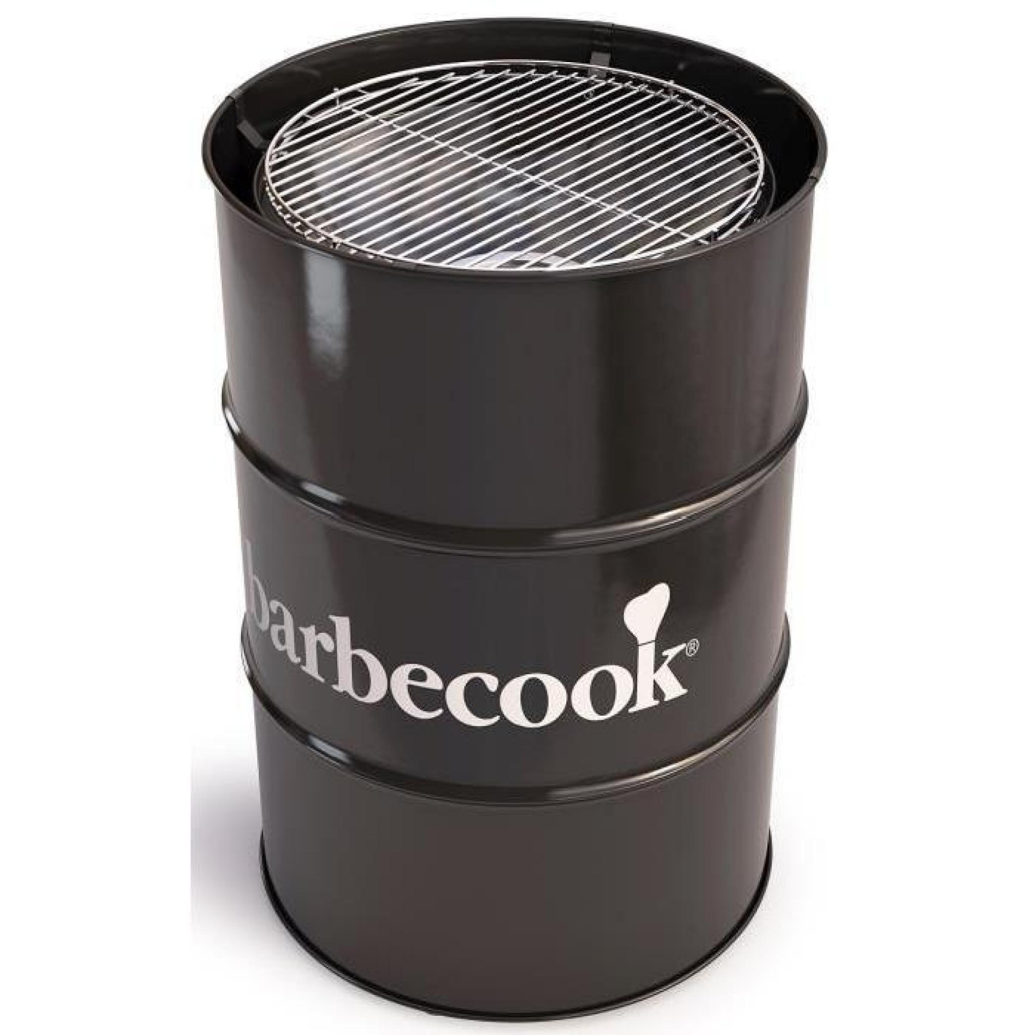 BARBECOOK Barbecue à charbon de bois Edson - Acier - Ø 47,5 cm - Rouge