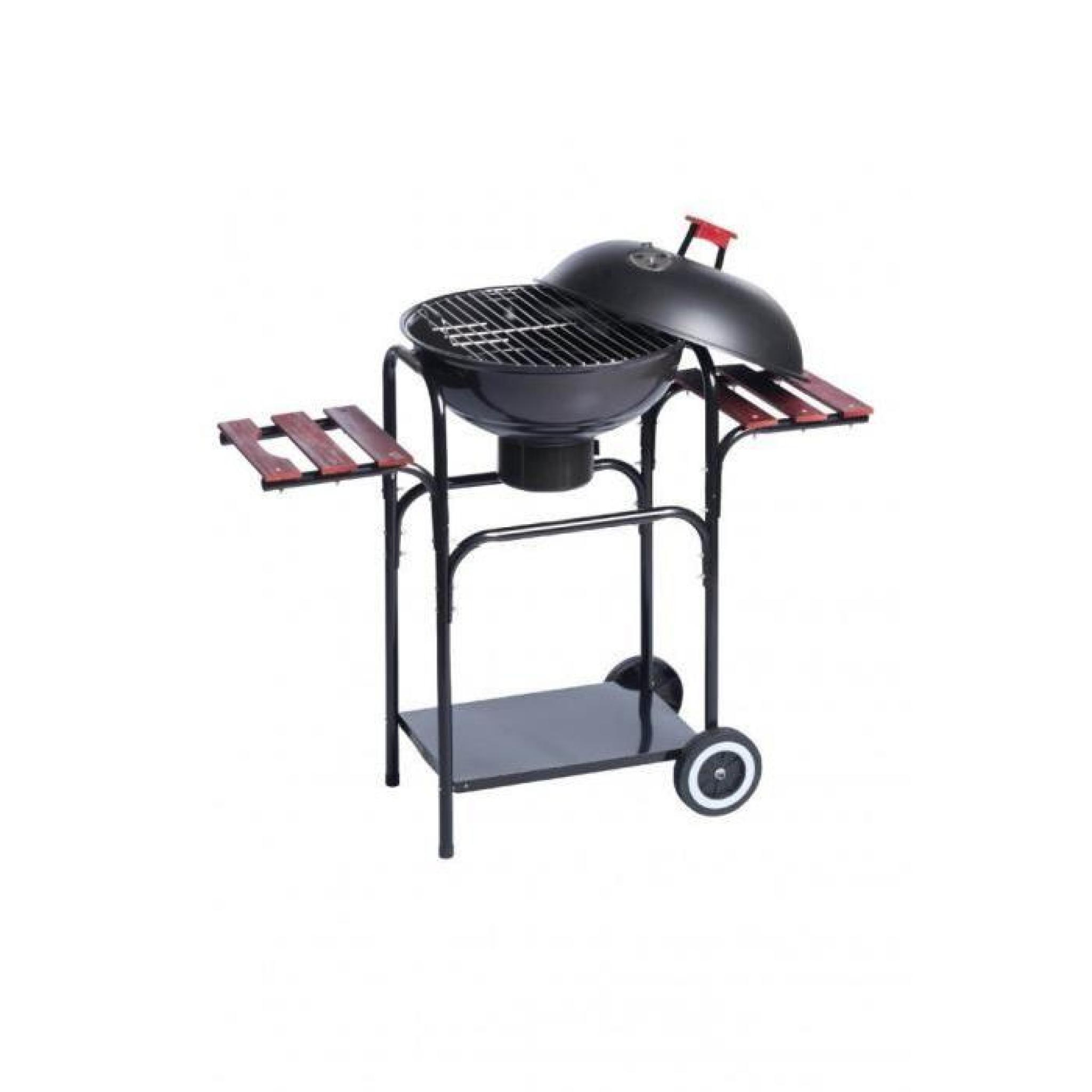 BARBECUE A CHARBON 100x57x80CM BBQ COLLECTION pas cher