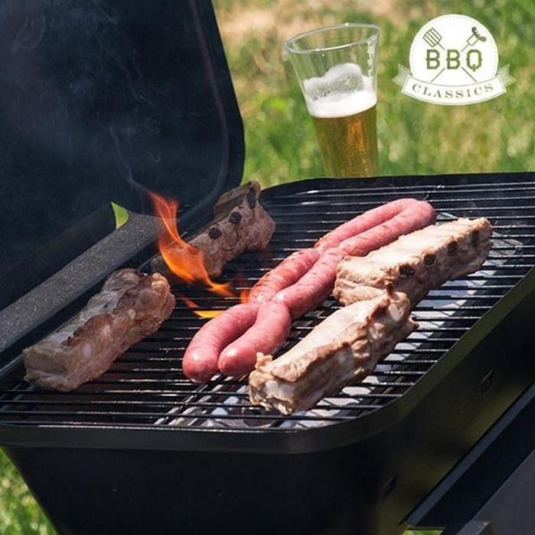 Barbecue à Gaz grill et broche Hightechnology BBQ pas cher
