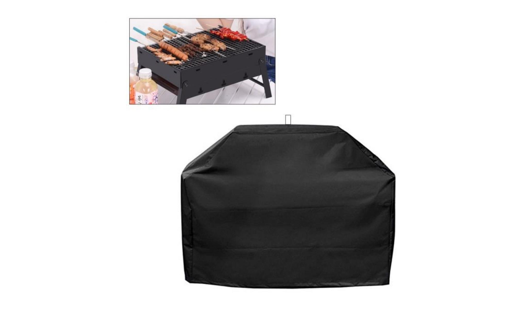 barbecue grill couvercle imperméable À l'eau patio en plein air oxford barbecue fumoir grill couverture (190 * 61 * 117cm)