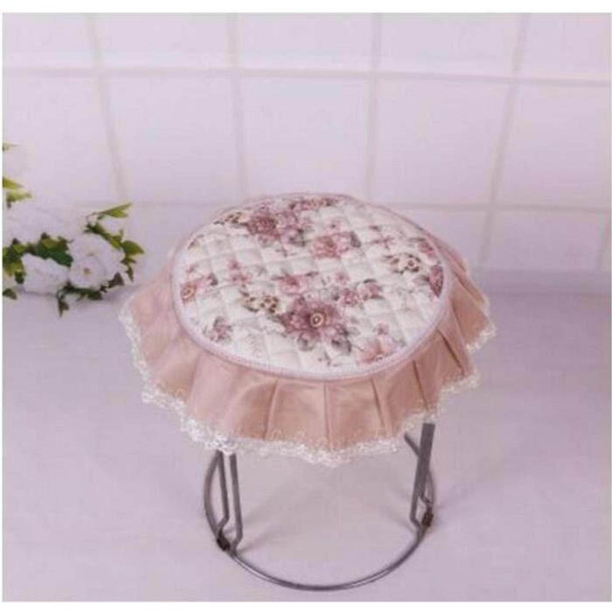 Belle coussins de chaise de motif fleur - Lovely ronde fauteuil décoratif Mats pas cher