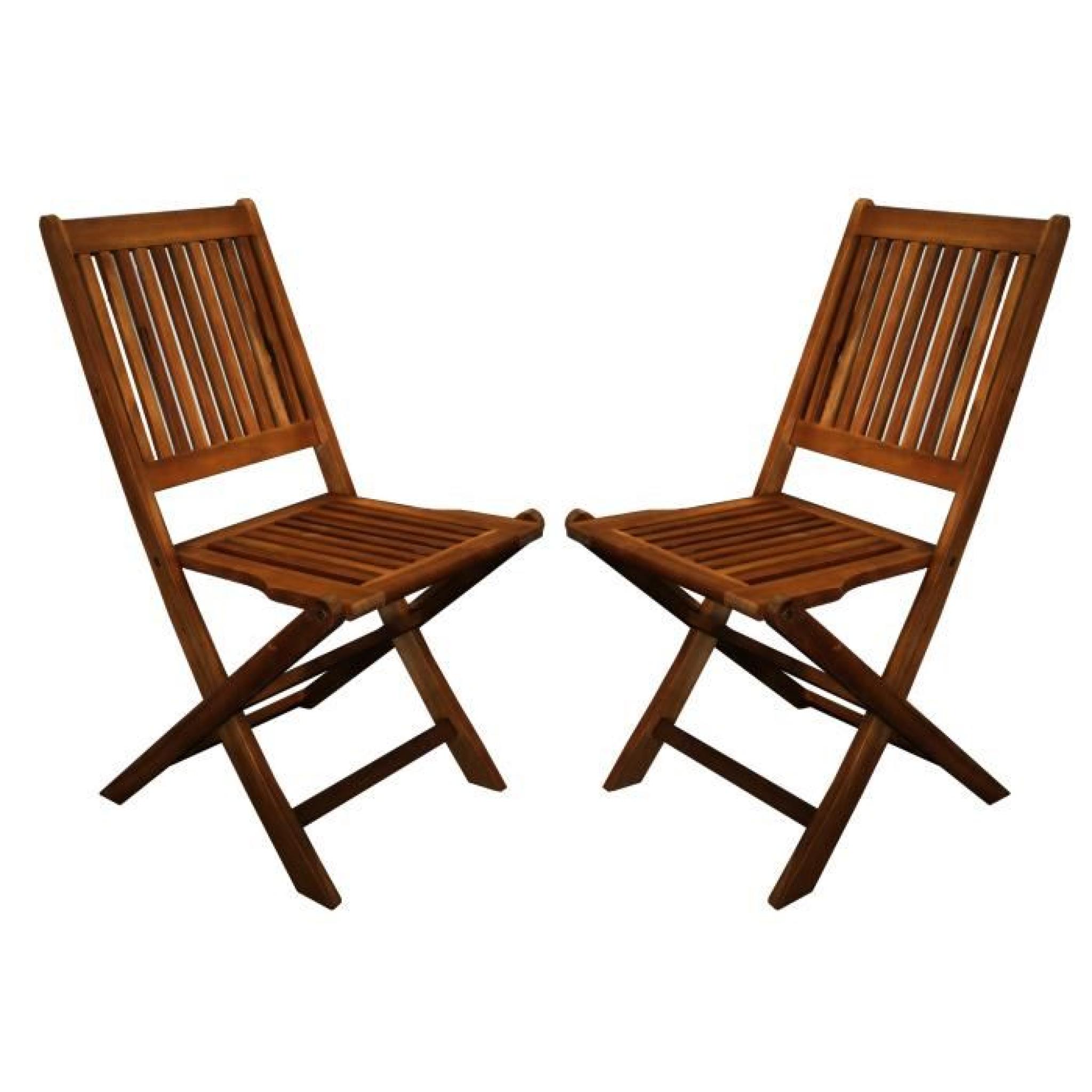 Bentley - Ensemble table rectangulaire + 4 chaises en bois - jardin/patio pas cher