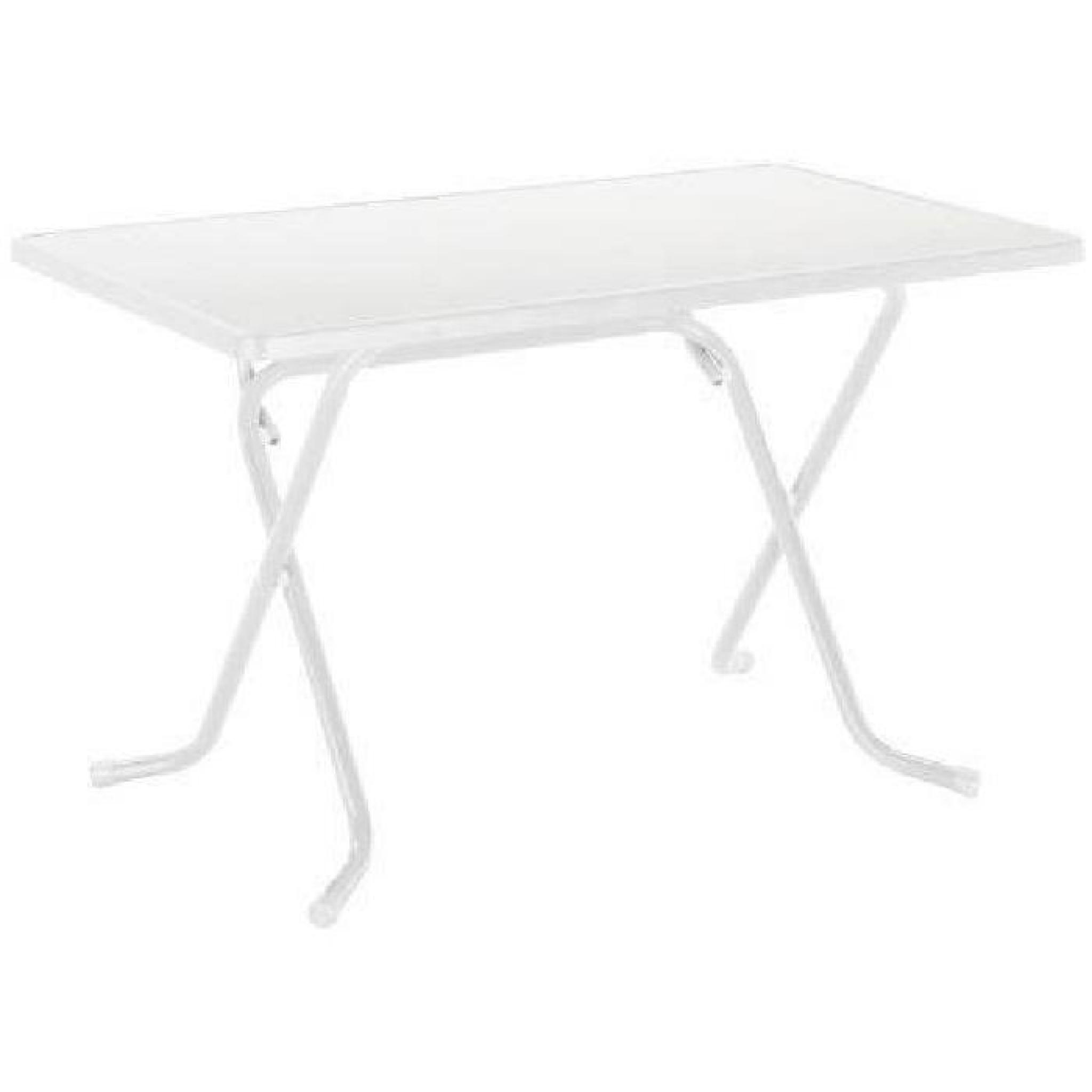 Best 26521100 Primo Table pliante carrée à pied…