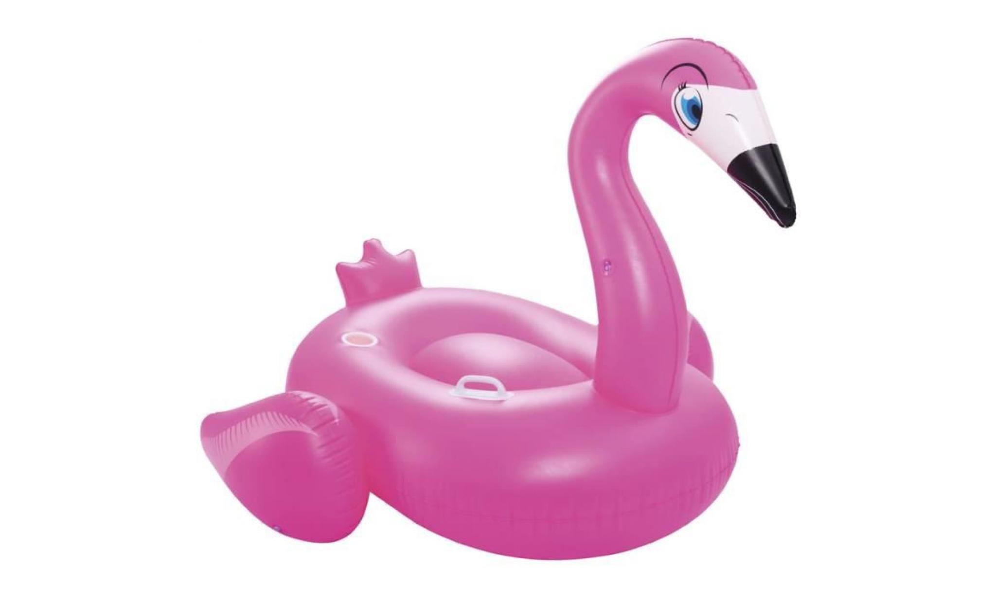 bestway jouet piscine gonflable flamant rose très grand 41108