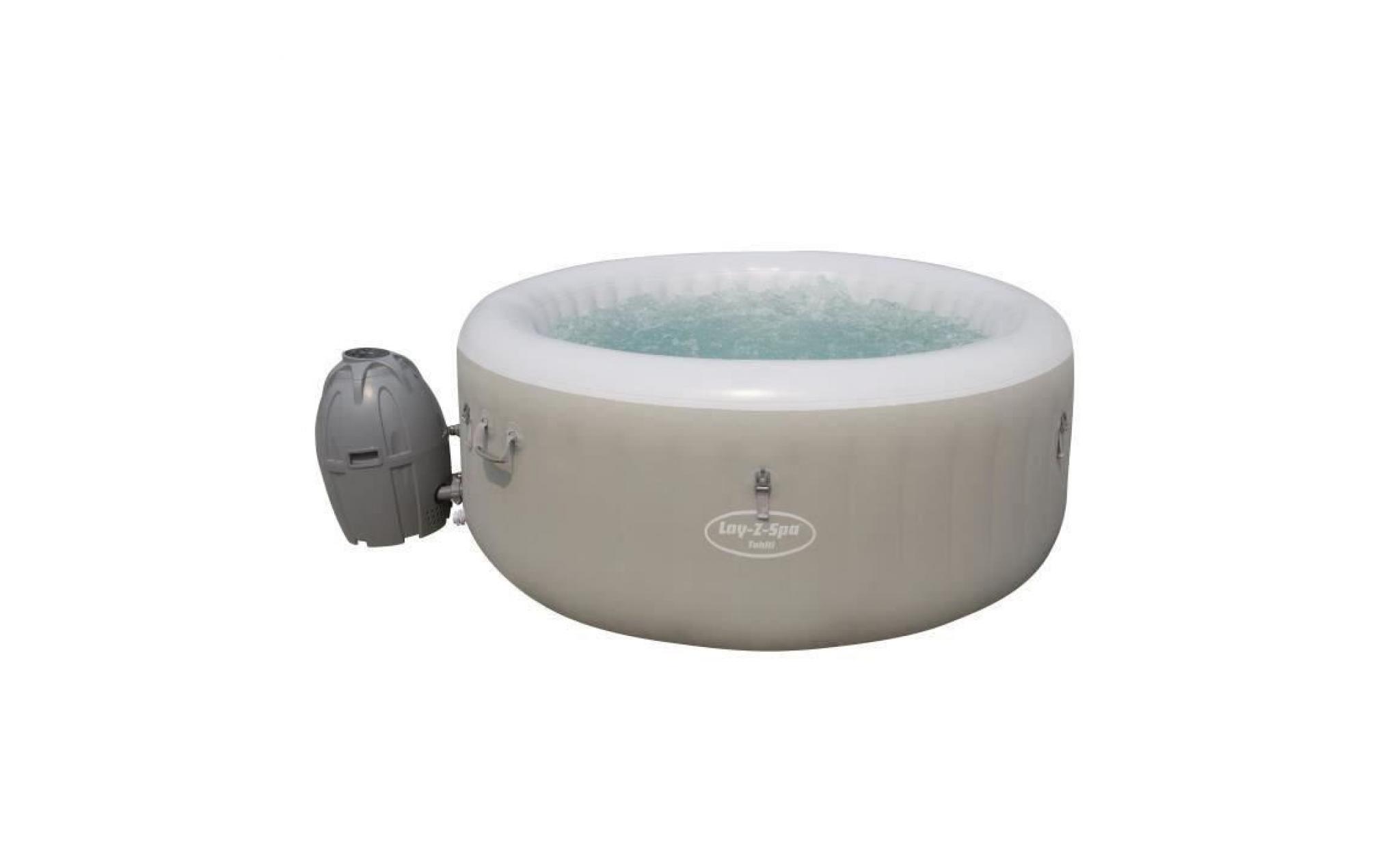 bestway spa rond tahiti airjet gonflable   4 places   669 l