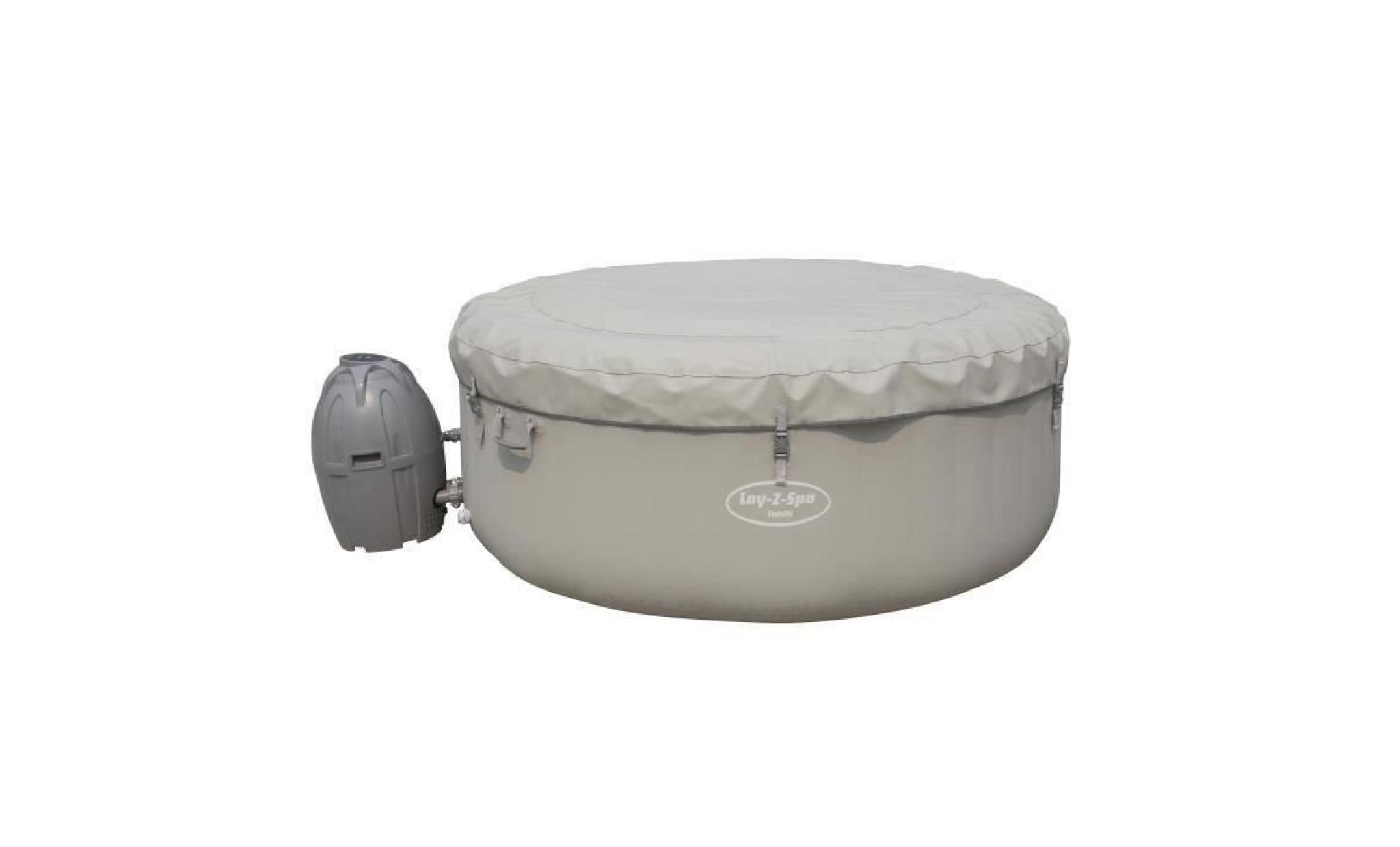 bestway spa rond tahiti airjet gonflable   4 places   669 l pas cher