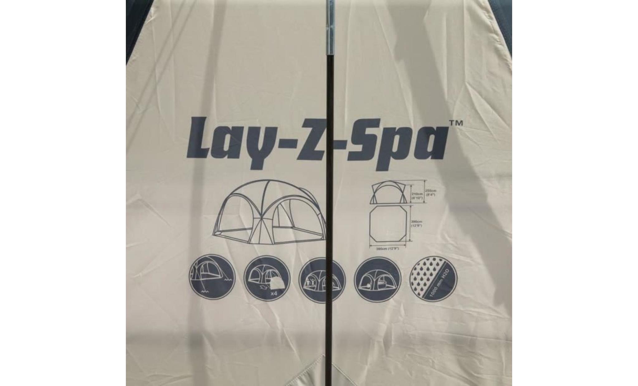 bestway tente à dôme lay z spa pour spa 58460 pas cher