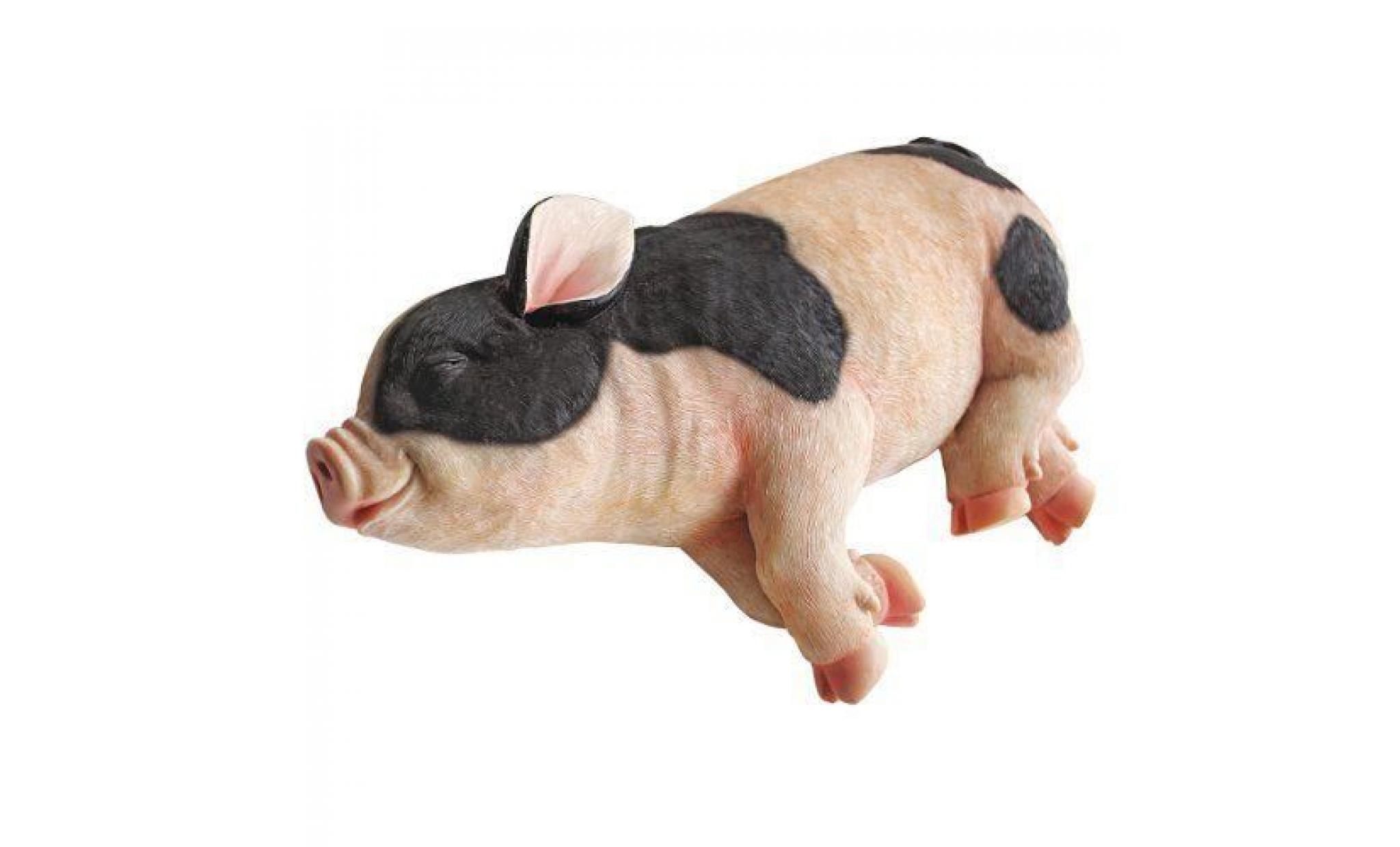 blagdon toscano statuette de cochon endormi