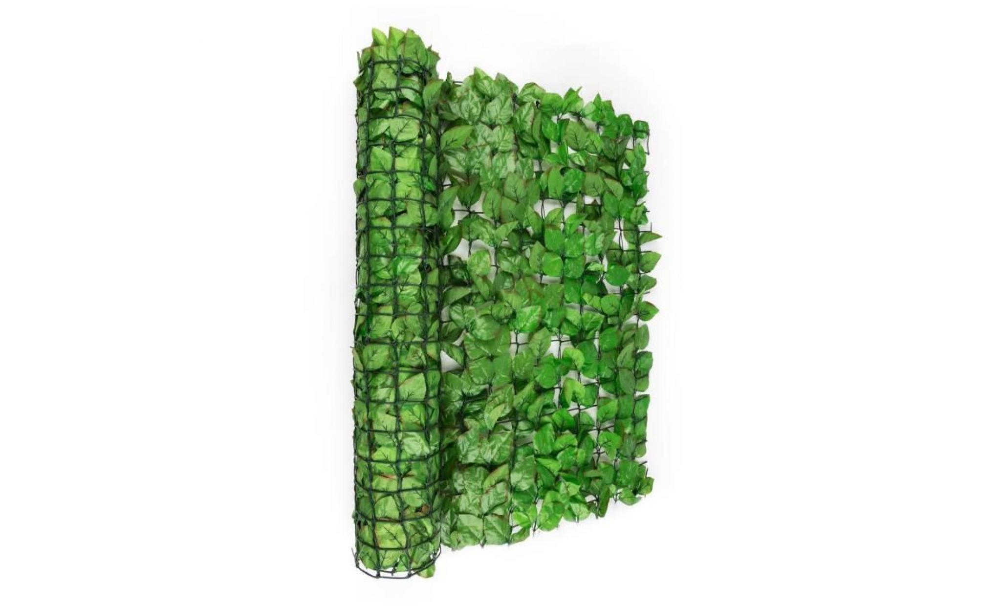 blumfeldt fency bright leaf clôture pare vue paravent 300x150 cm hêtre  vert clair