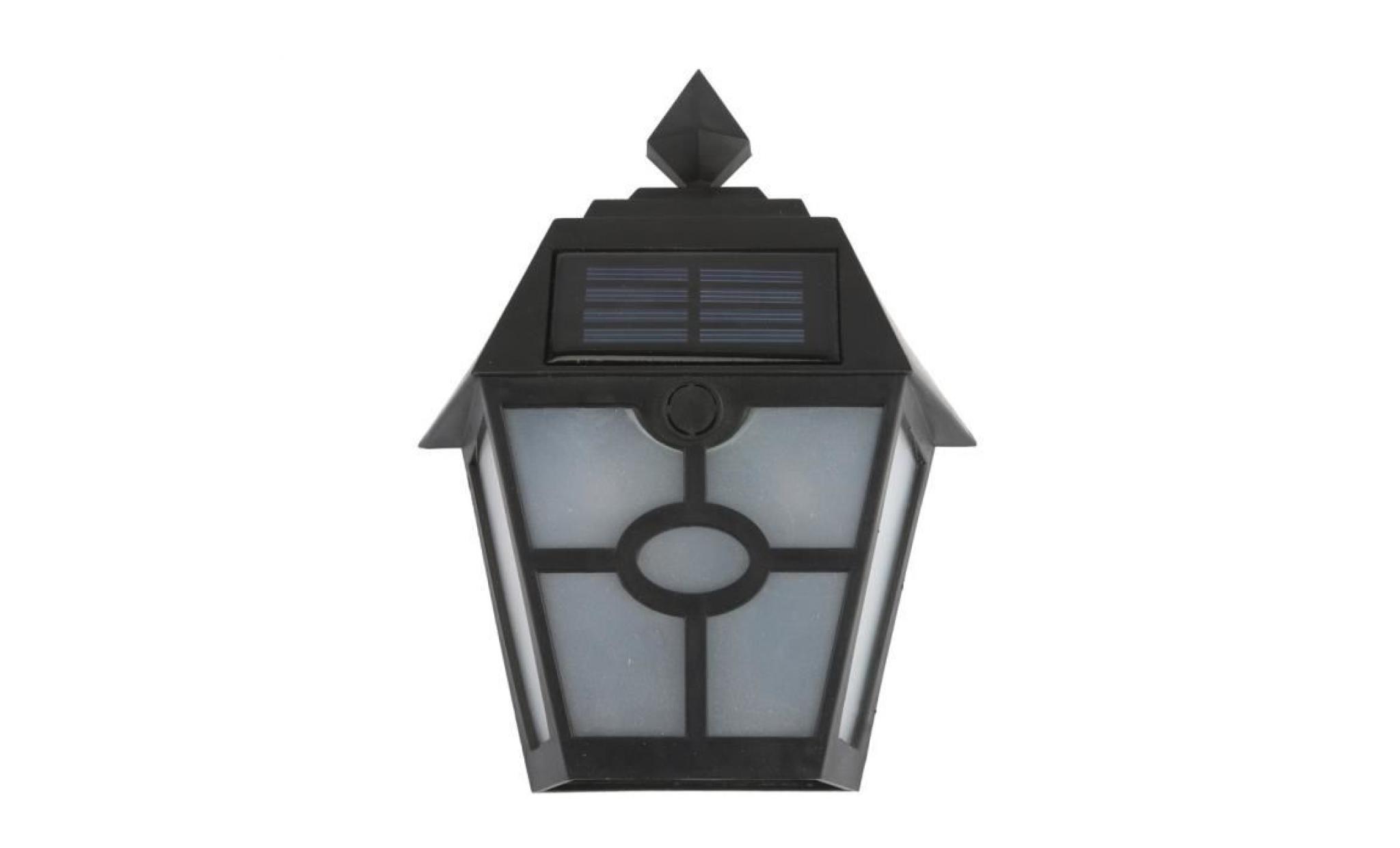 borne solaire lampe de jardin en plein air à led 277 pas cher