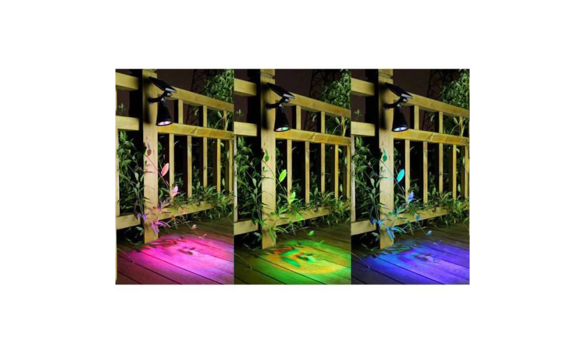 borne solaire lumières solaires lumières extérieures led lumières colorées colorées #la 383 pas cher