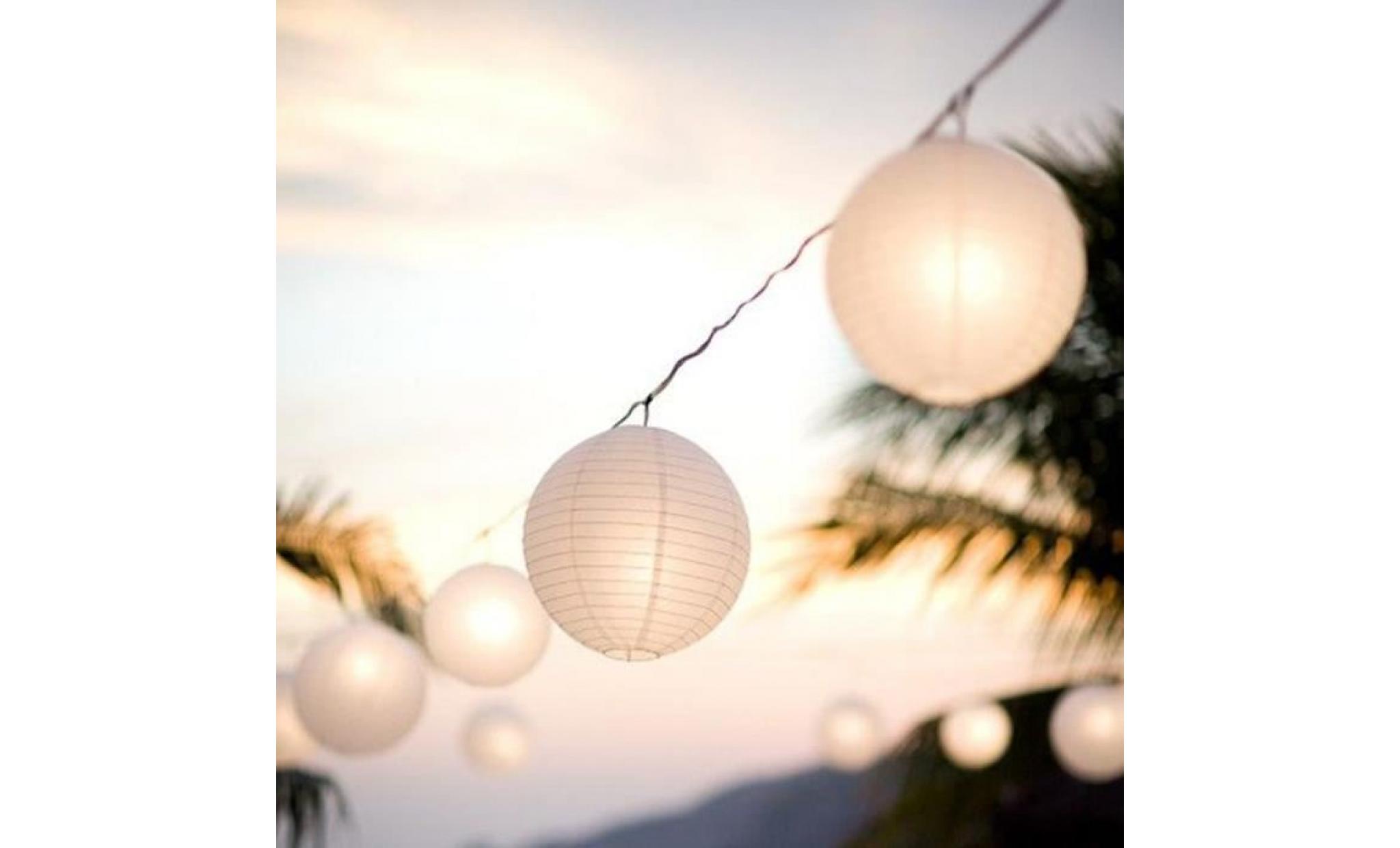 borne solaire solaire en plein air fée lanterne pour fête jardin maison Éclairage de mariage  mr 236